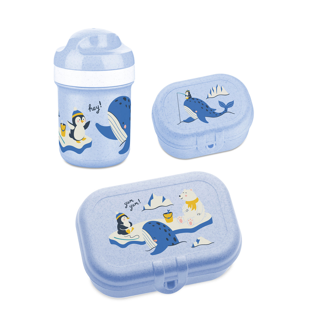 koziol Lunchbox-Set + Trinkflasche