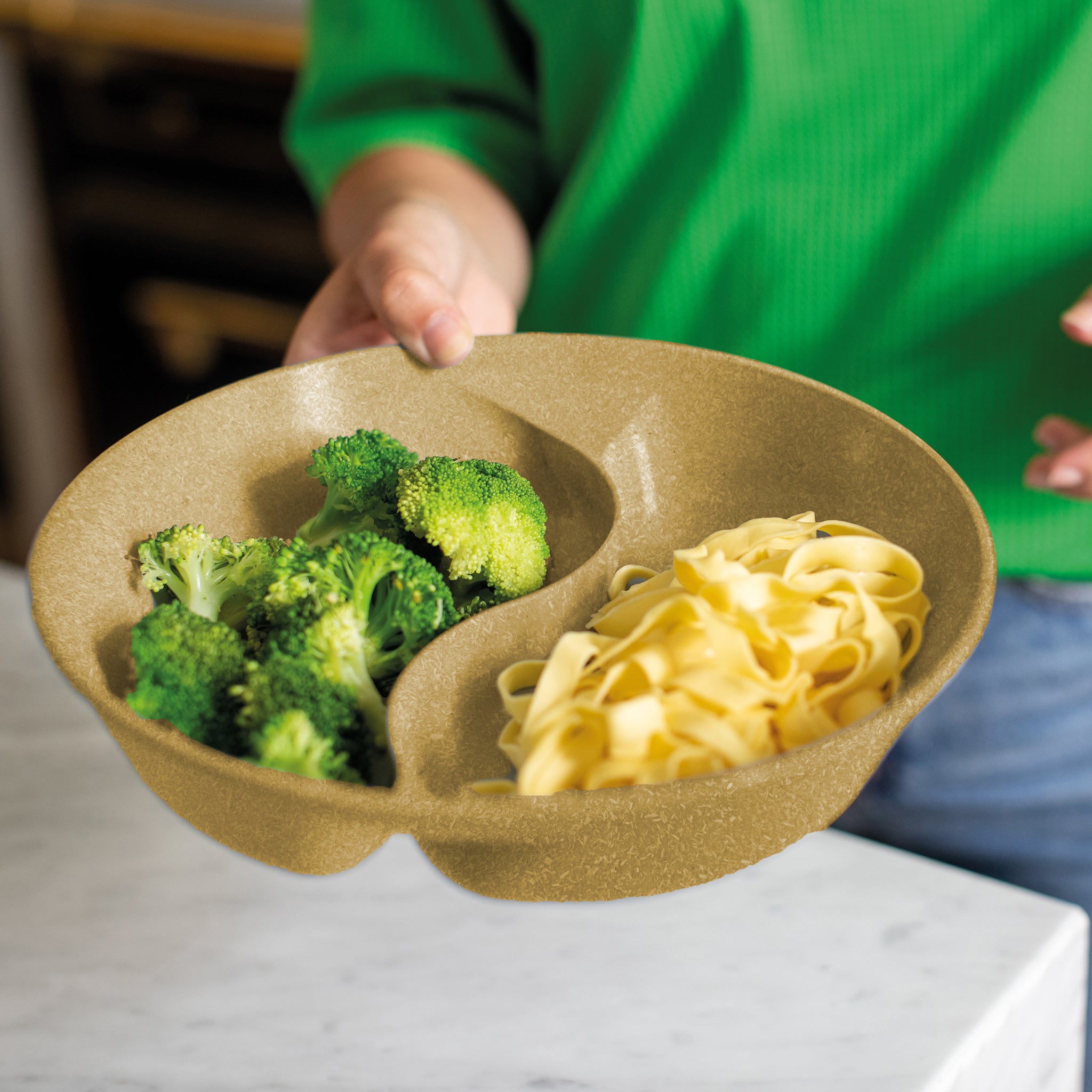 koziol Menüteller mit Deckel CONNECT SEPAREE 1,5