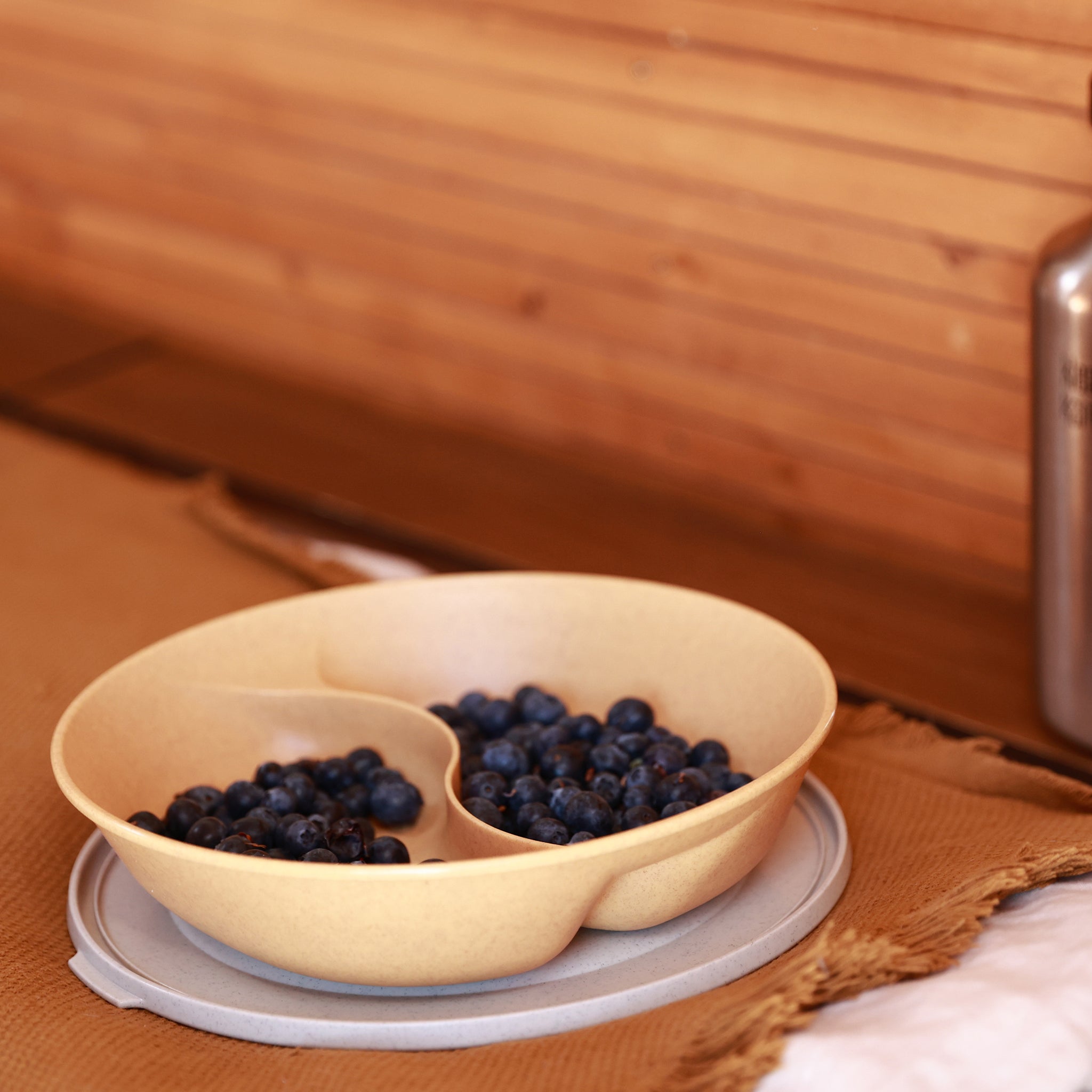 koziol Menüteller mit Deckel CONNECT SEPAREE 1,5