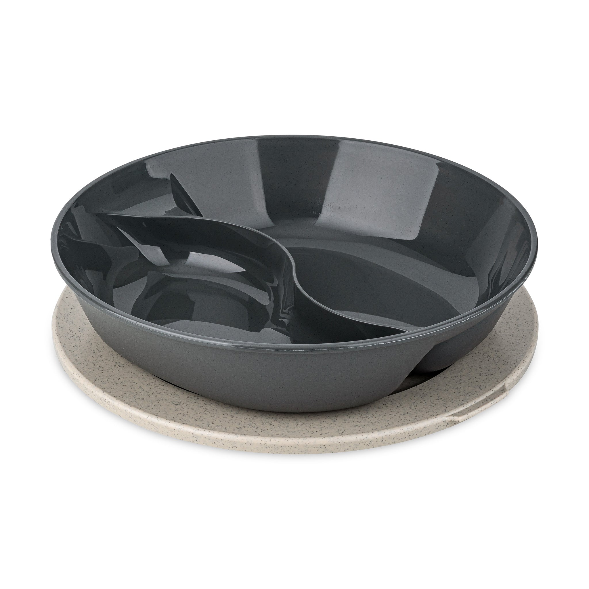 koziol Menüteller mit Deckel CONNECT SEPAREE 1,5