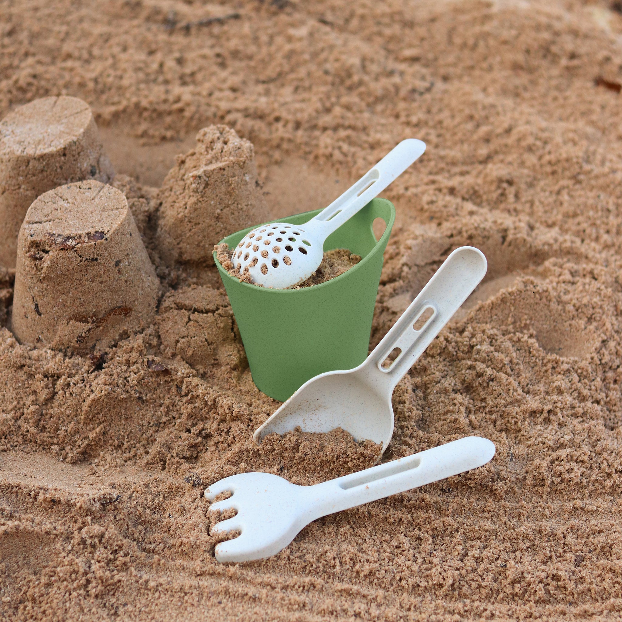 koziol Sandwerkzeug Set +Utensilo KLIKK SAND READY BEACH