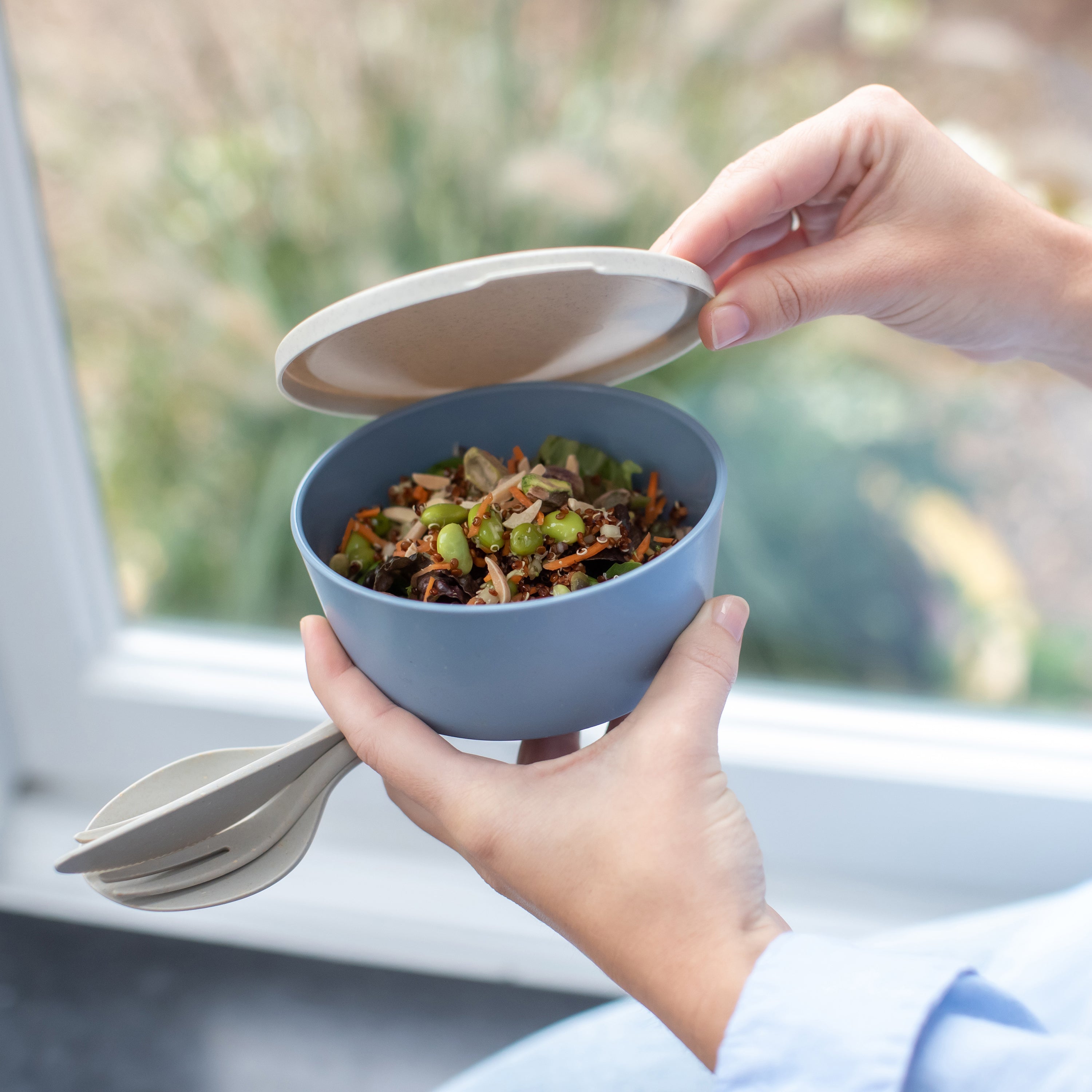 koziol Schale mit Deckel CONNECT BOWL 0,4