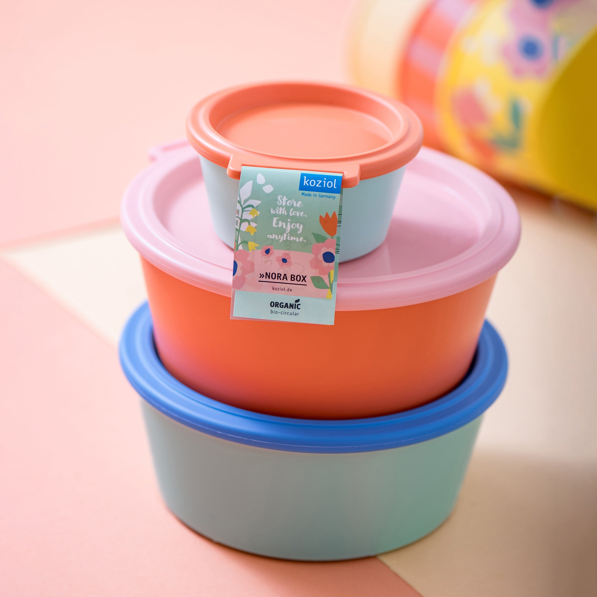 koziol Schale mit Deckel NORA BOX 1,3l