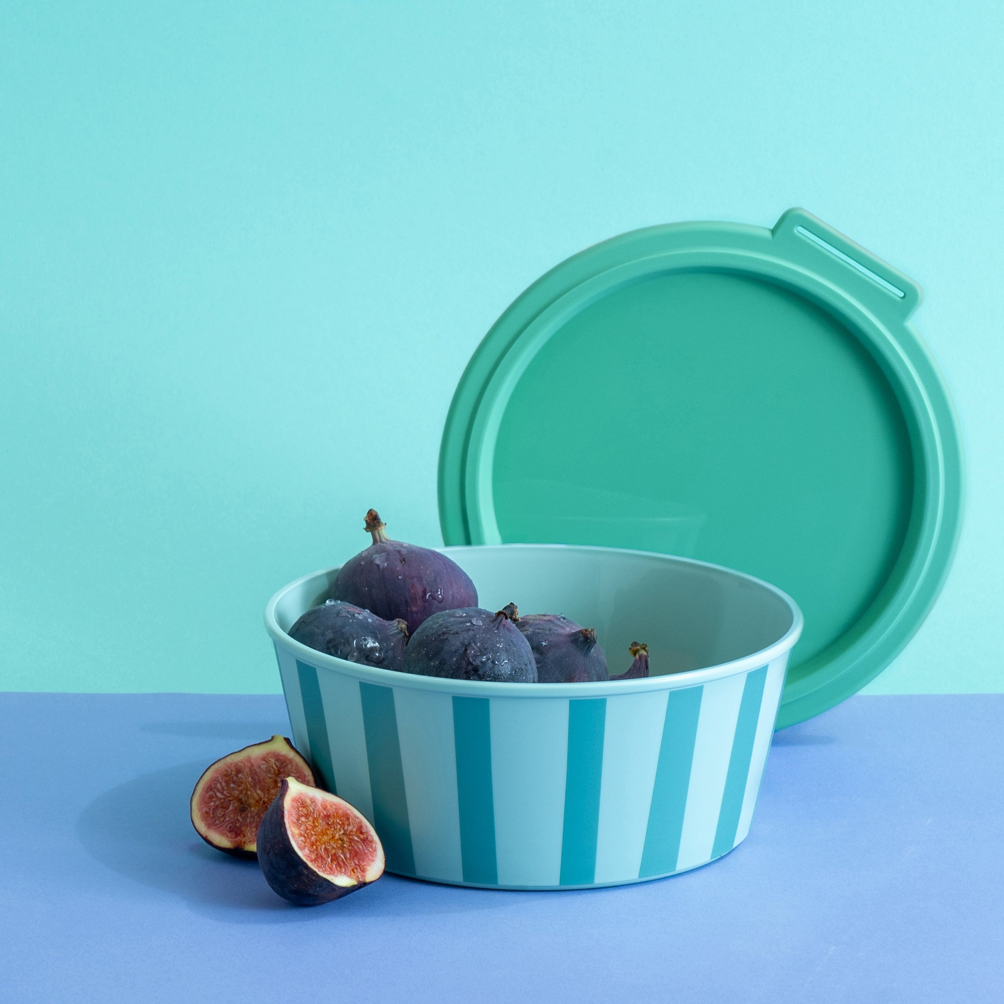 koziol Schale mit Deckel NORA BOX 1,3l STRIPES