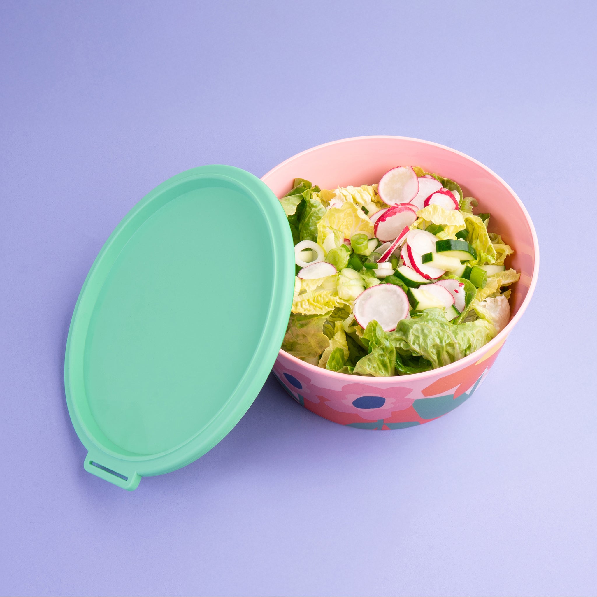 koziol Schale mit Deckel NORA BOX 2,2l BLOOMS