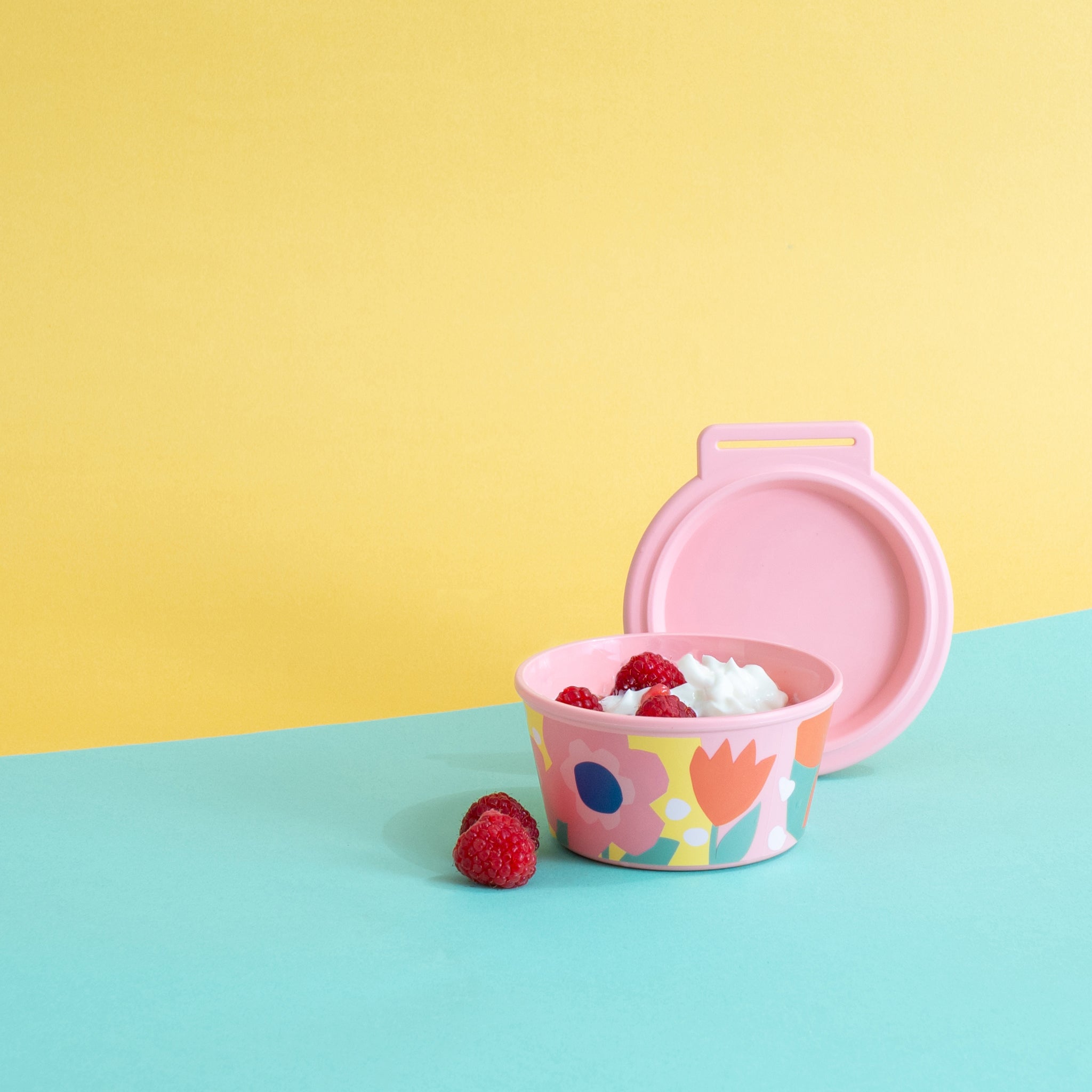 koziol Schale mit Deckel NORA BOX 250ml BLOOMS