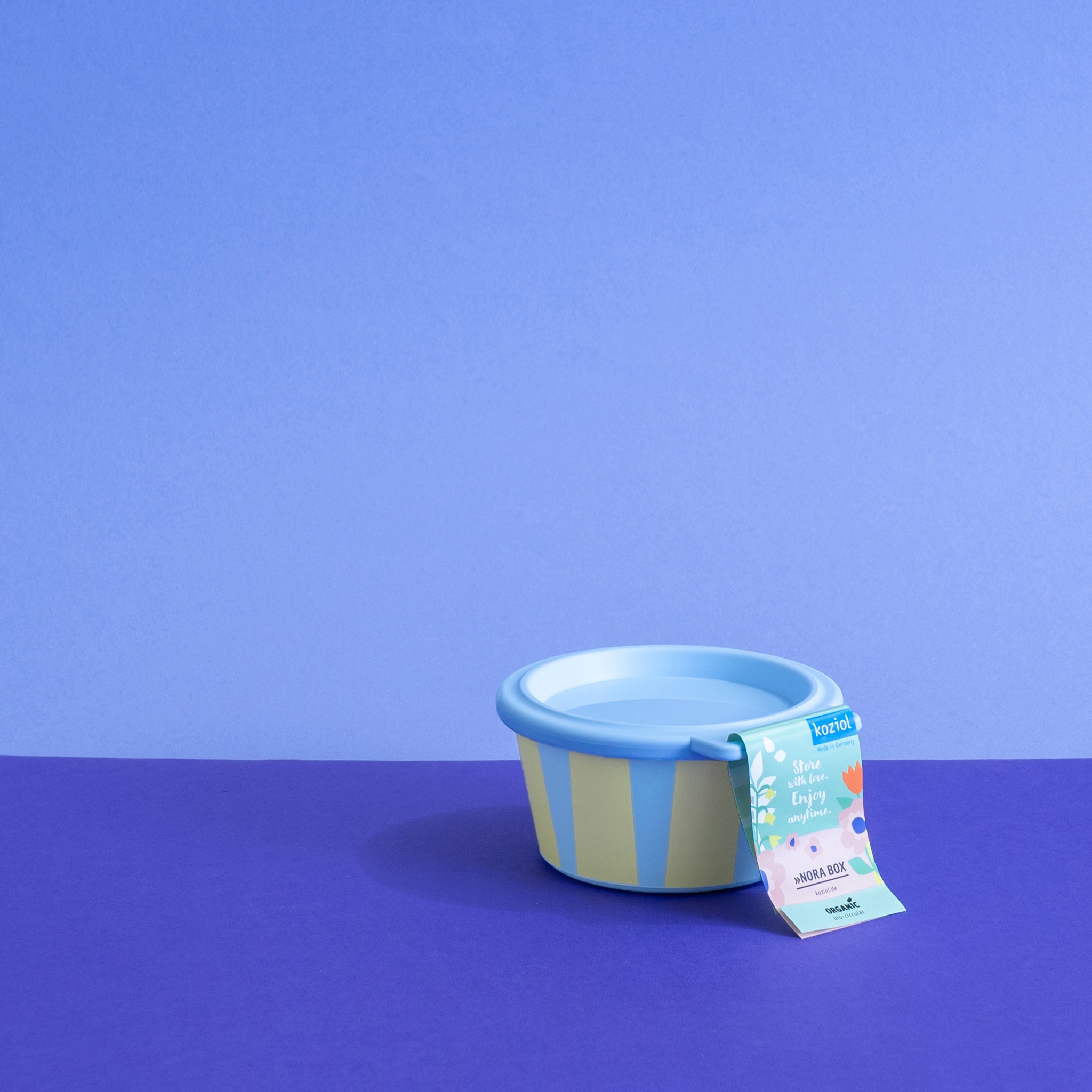 koziol Schale mit Deckel NORA BOX 250ml STRIPES