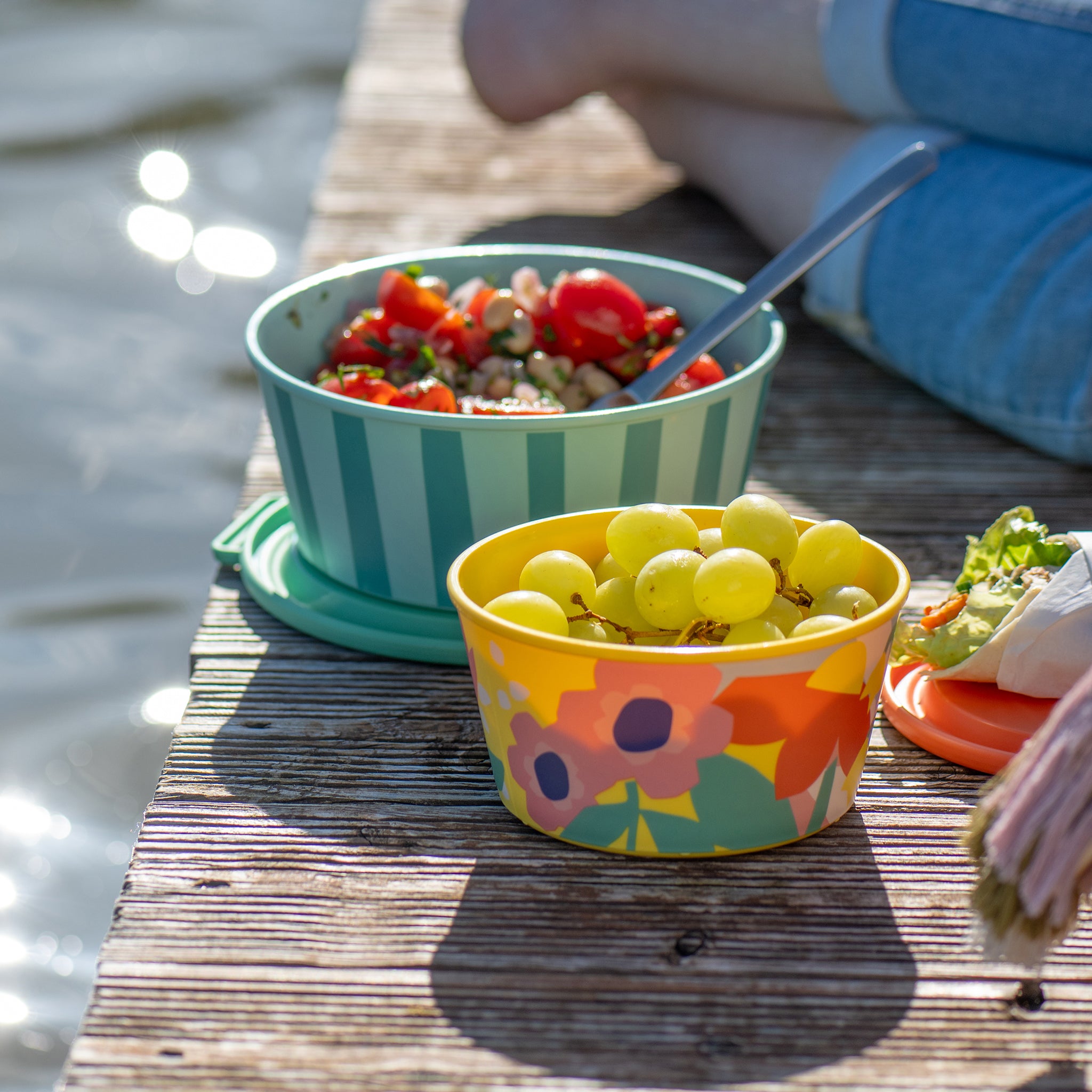 koziol Schale mit Deckel NORA BOX 700ml BLOOMS