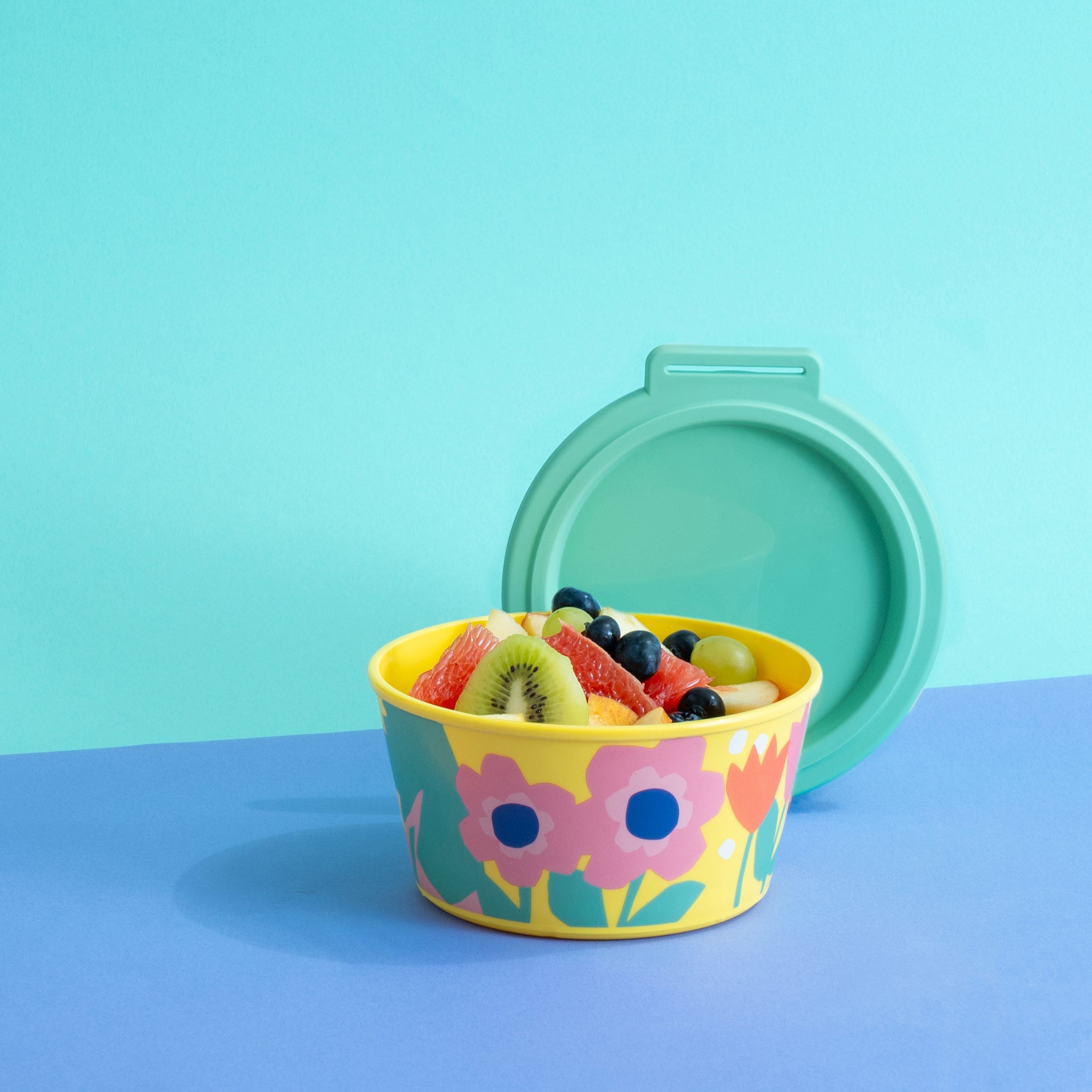 koziol Schale mit Deckel NORA BOX 700ml BLOOMS