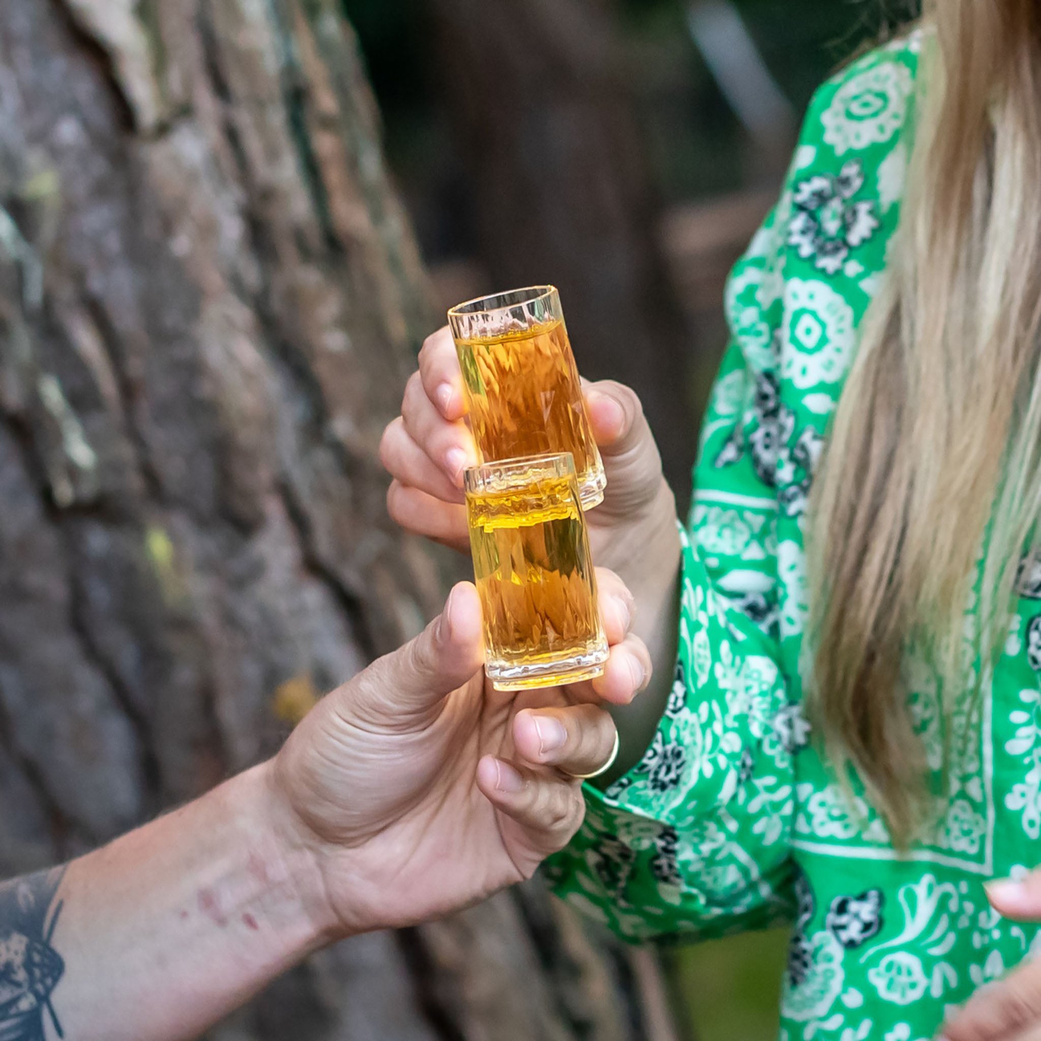 koziol Schnapsglas 4er set Superglas CLUB No. 7