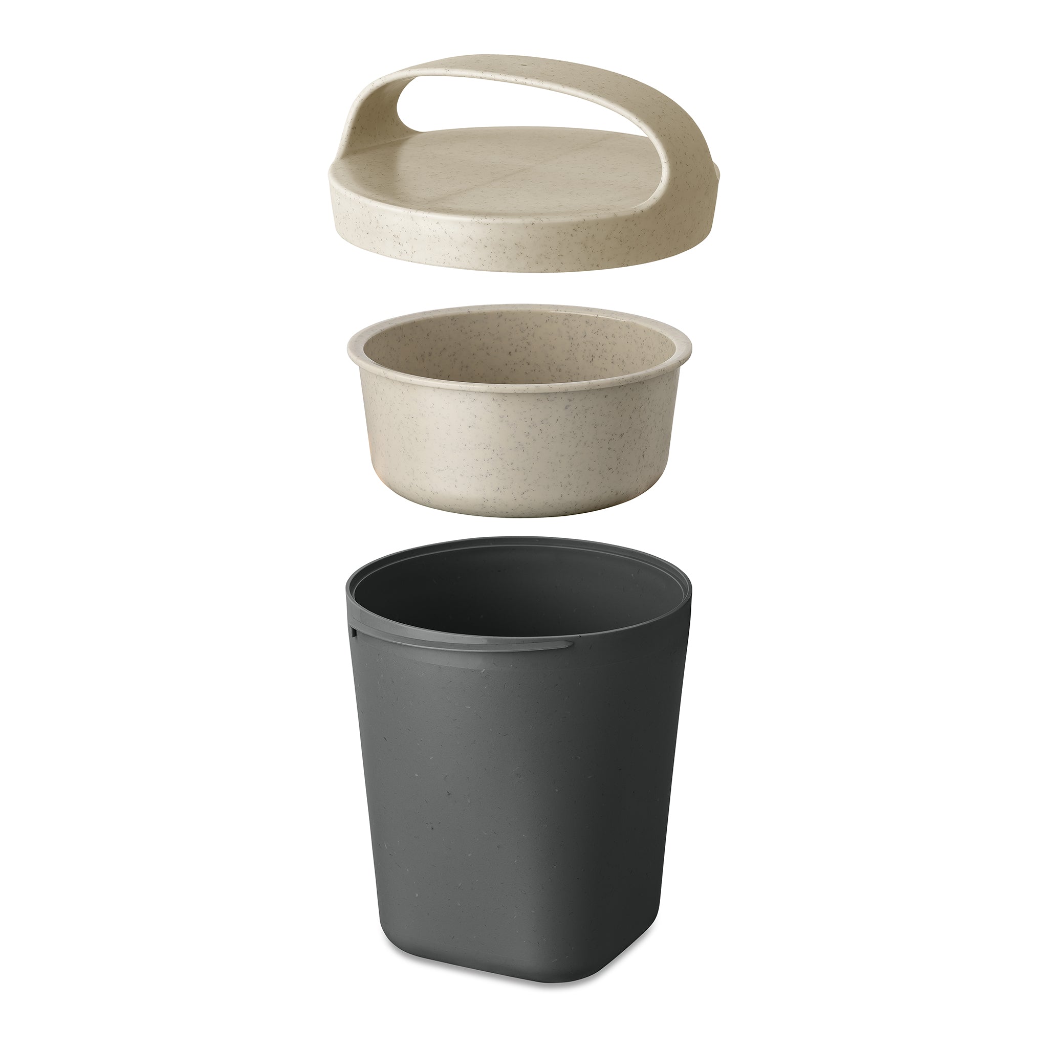 koziol Snackpot mit Einsatz und Deckel BUDDY 0,5