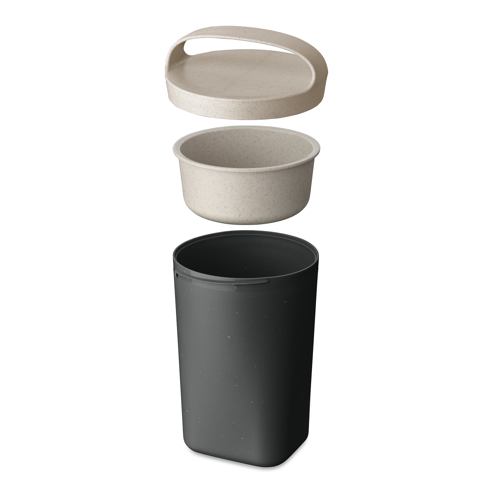 koziol Snackpot mit Einsatz und Deckel BUDDY 0,7