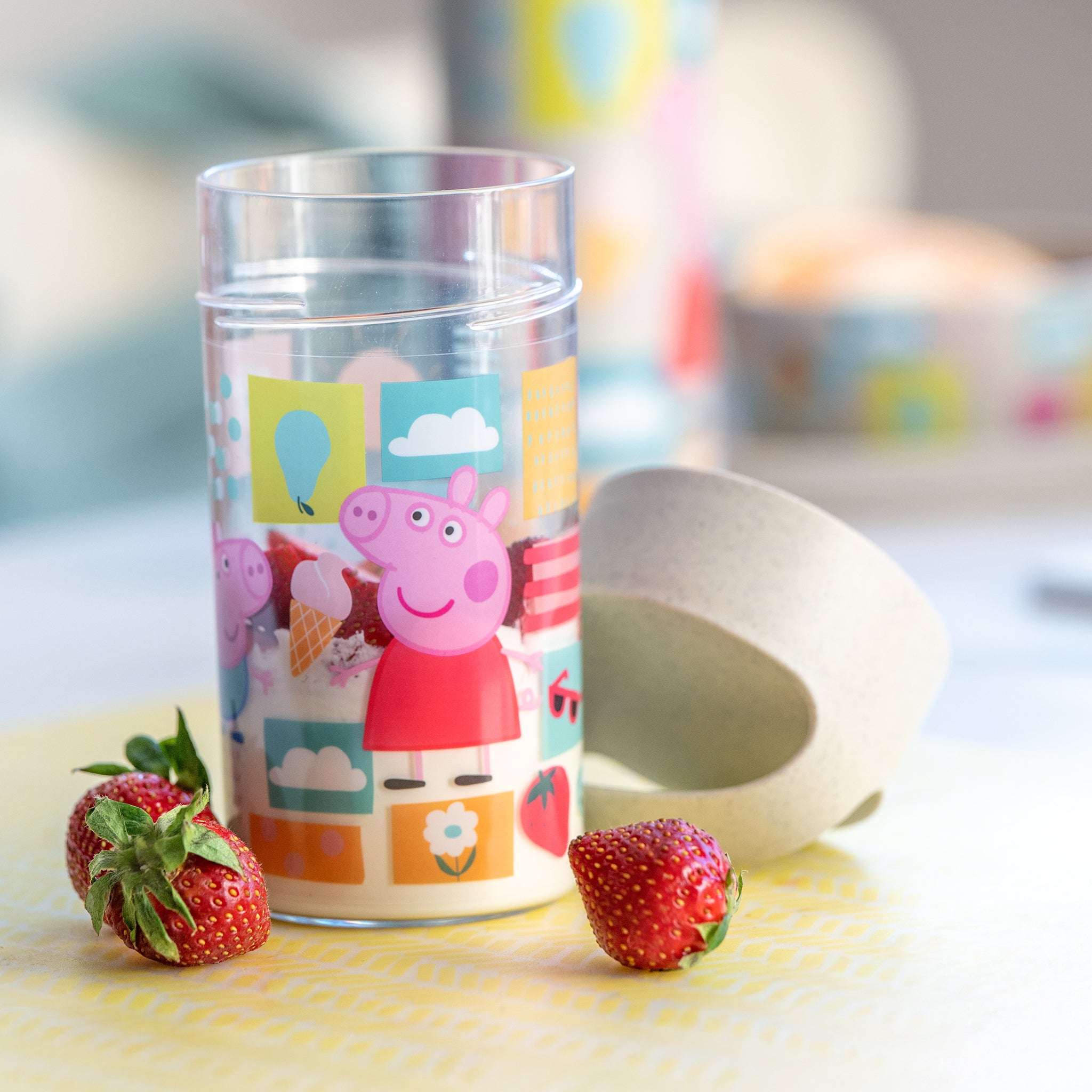 koziol Snackpot / Trinkflasche BUDDY SNACK 0,5 PEPPA PIG
