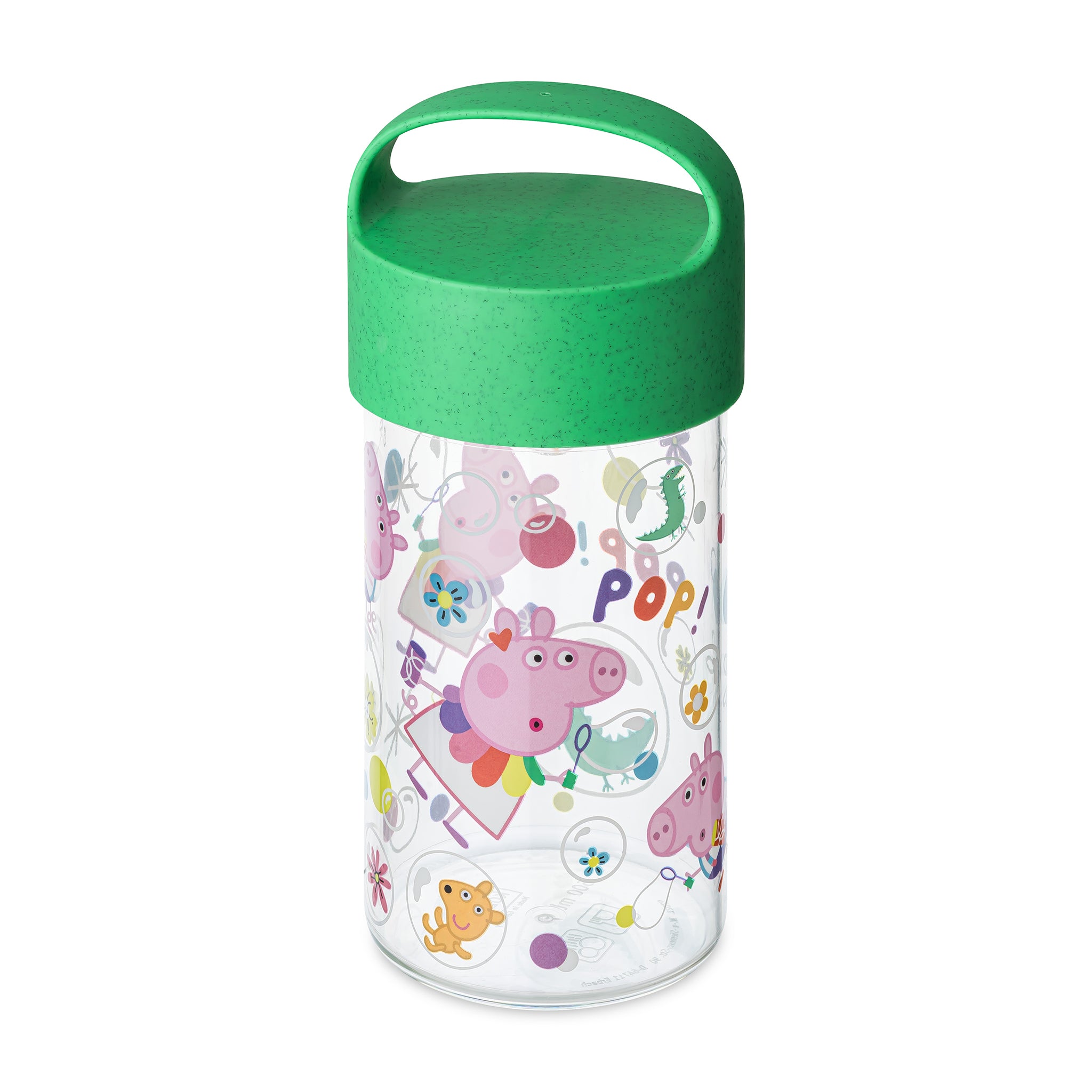 koziol Snackpot / Trinkflasche BUDDY SNACK 0,5 PEPPA PIG POP