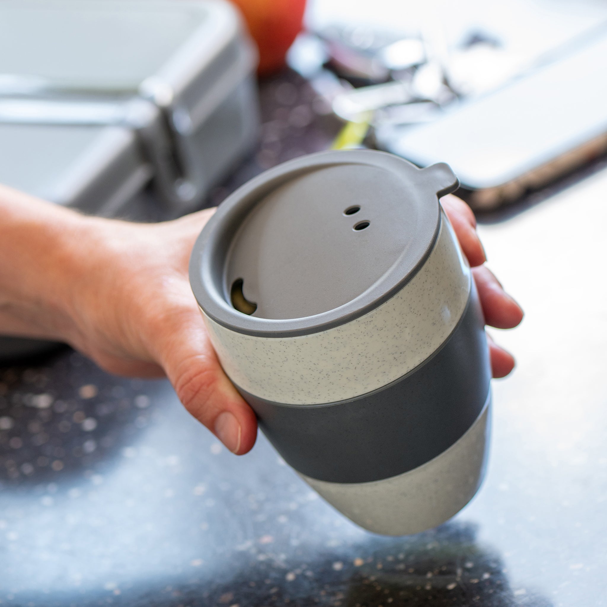 koziol Thermobecher mit Deckel AROMA TO GO 2.0