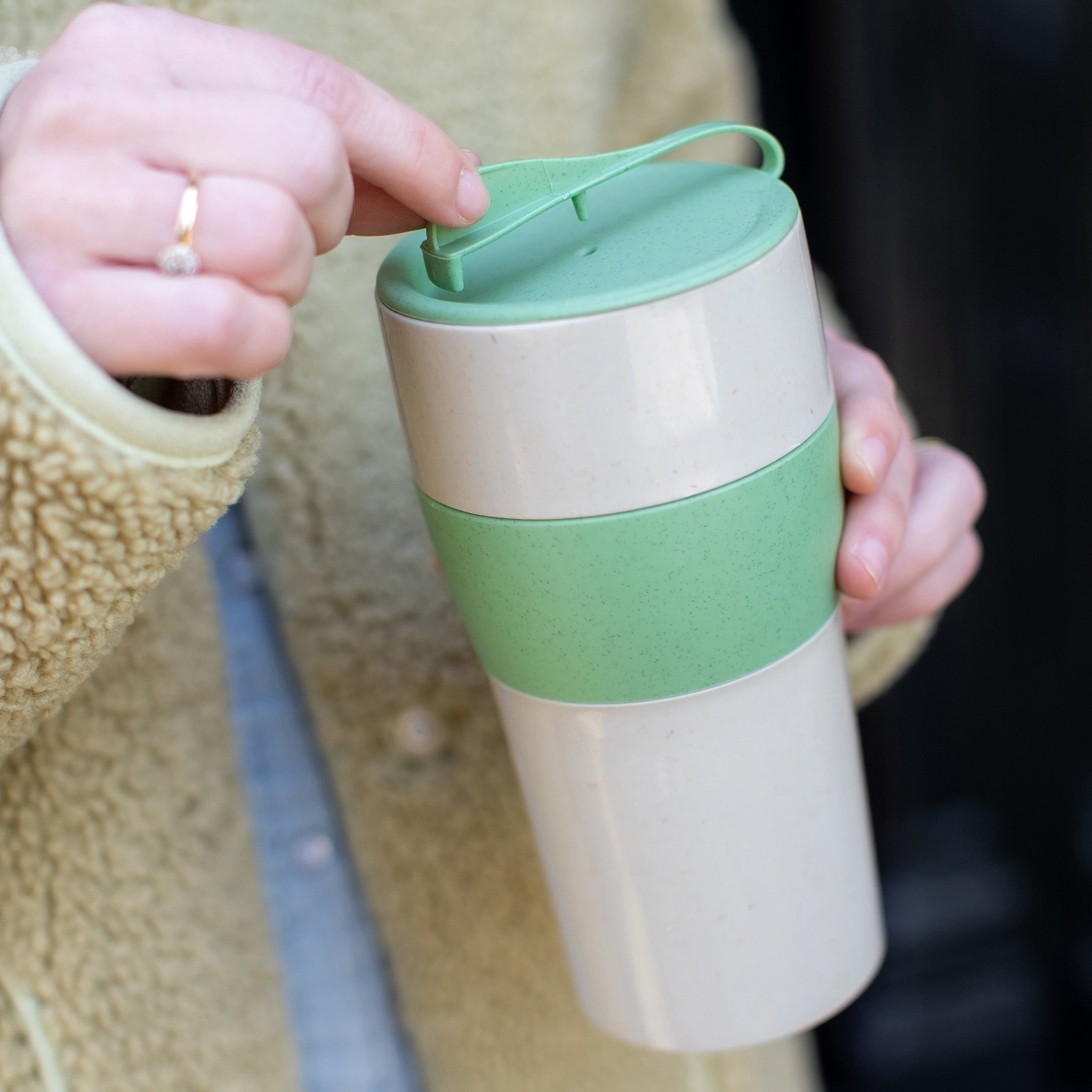 koziol Thermobecher mit Deckel AROMA TO GO XL