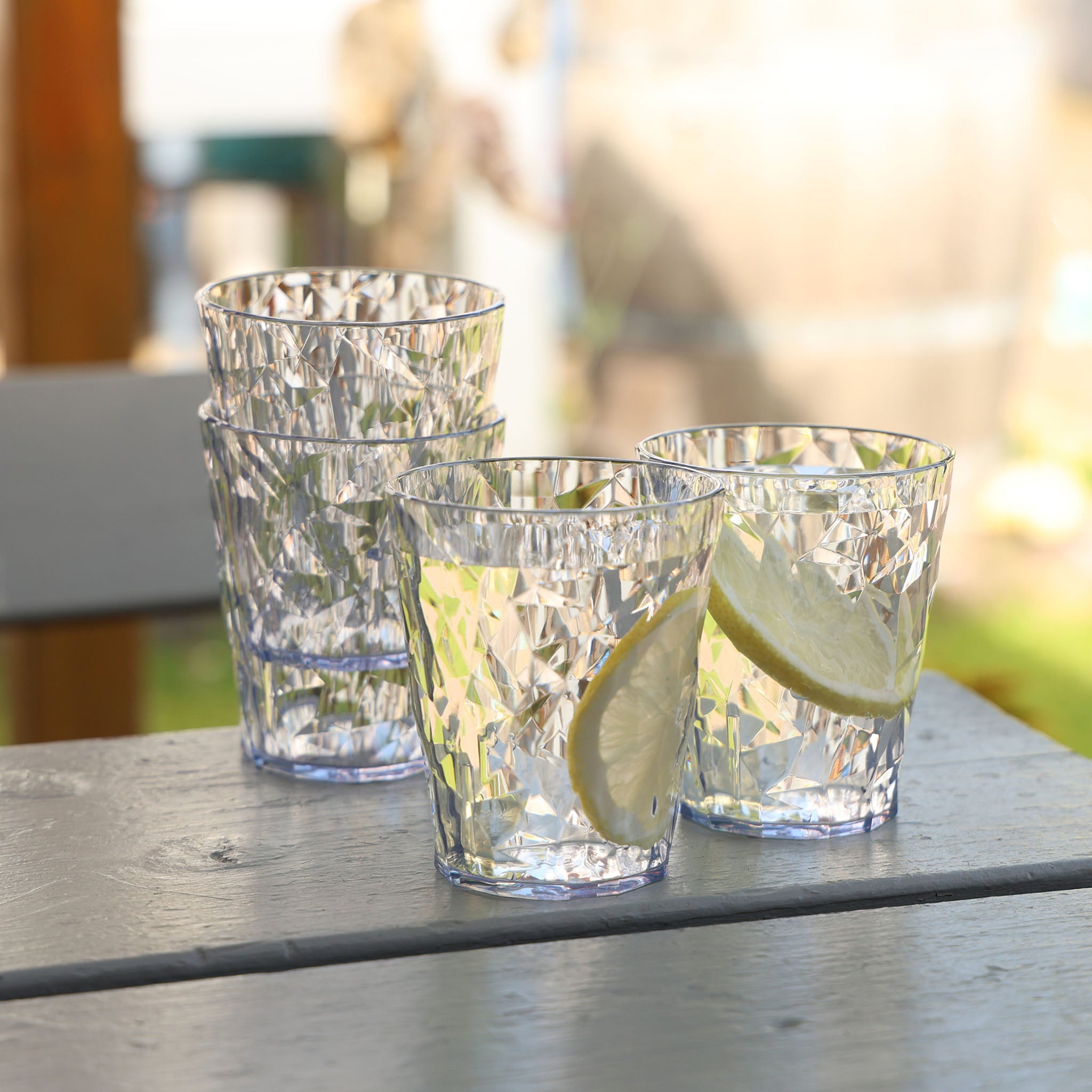 koziol Wasserglas 4er-set Superglas CLUB No. 1