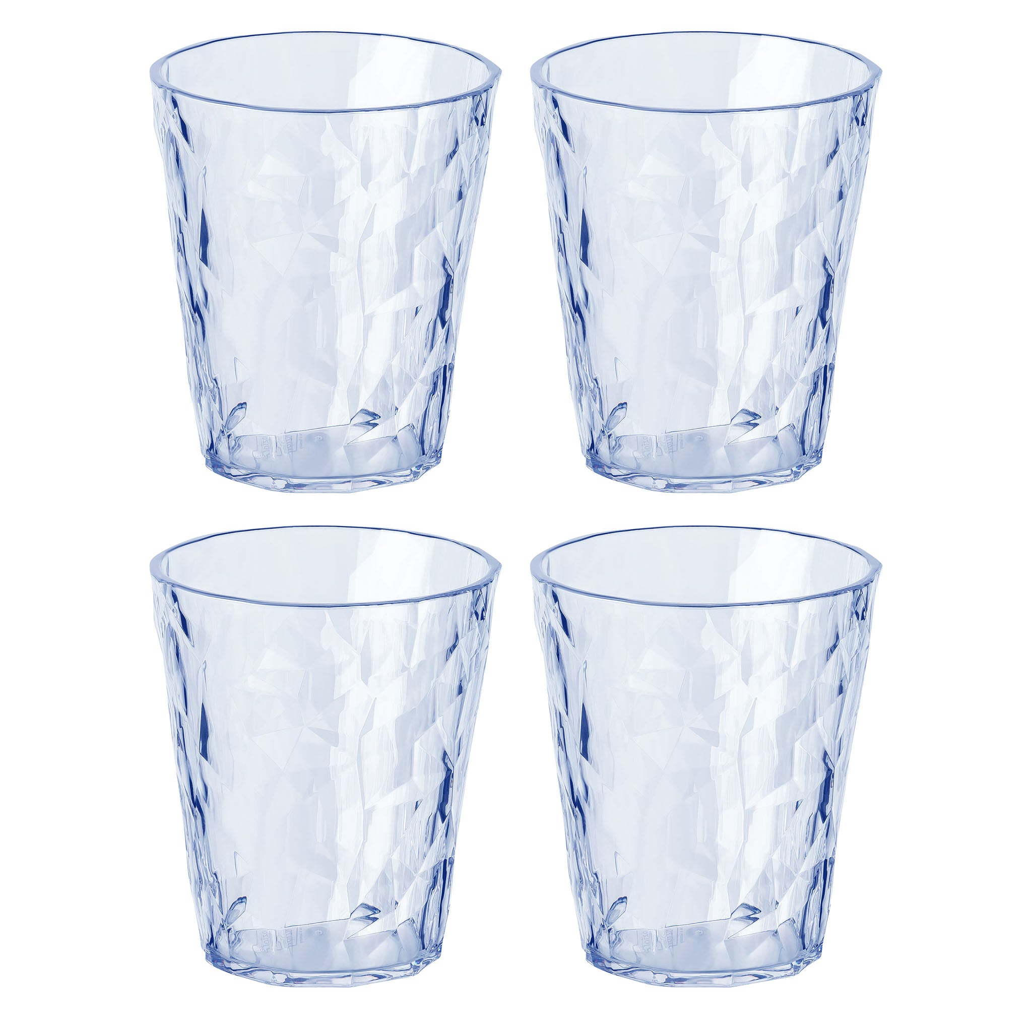 koziol Wasserglas 4er-set Superglas CLUB No. 1