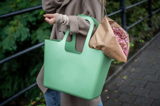 koziol Tasche XL mit Blumen