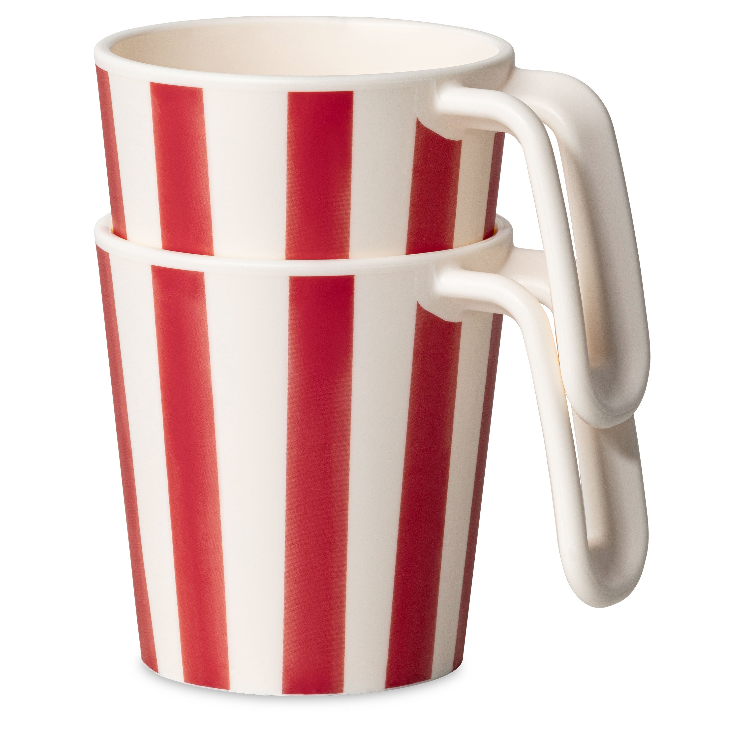 Henkeltasse MUKK STRIPES RED 30er-SET