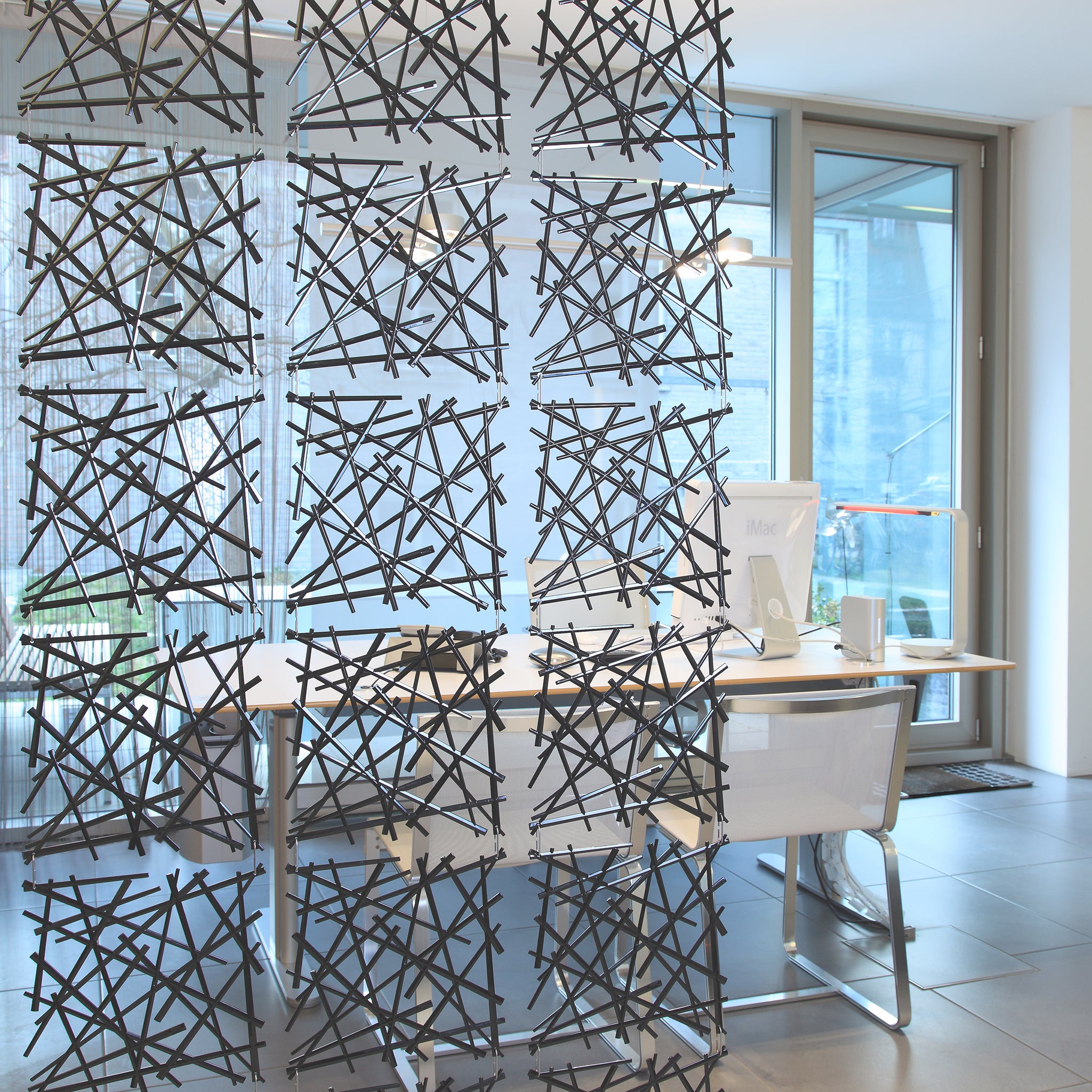 Room divider decorative element STIXX set of 4