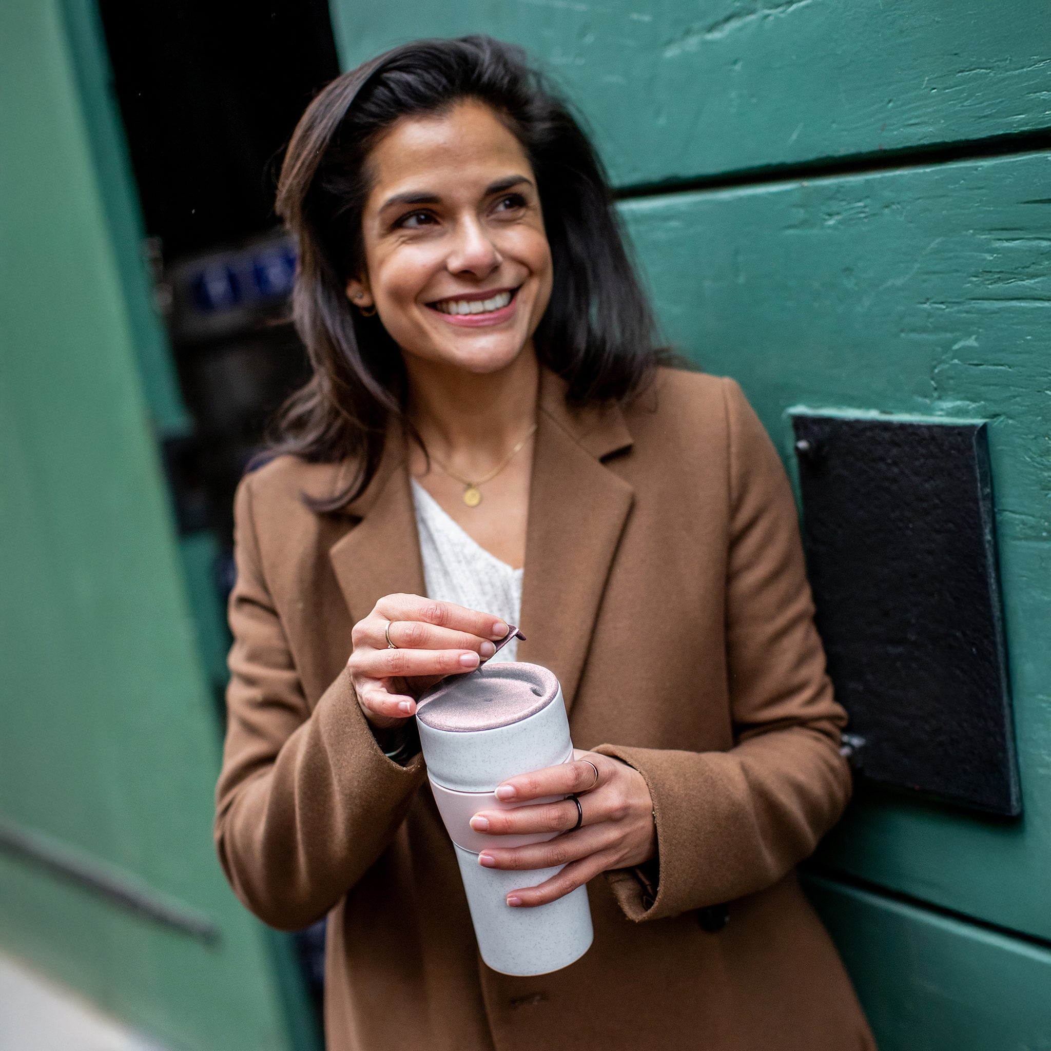 Thermo mug with lid AROMA TO GO XL