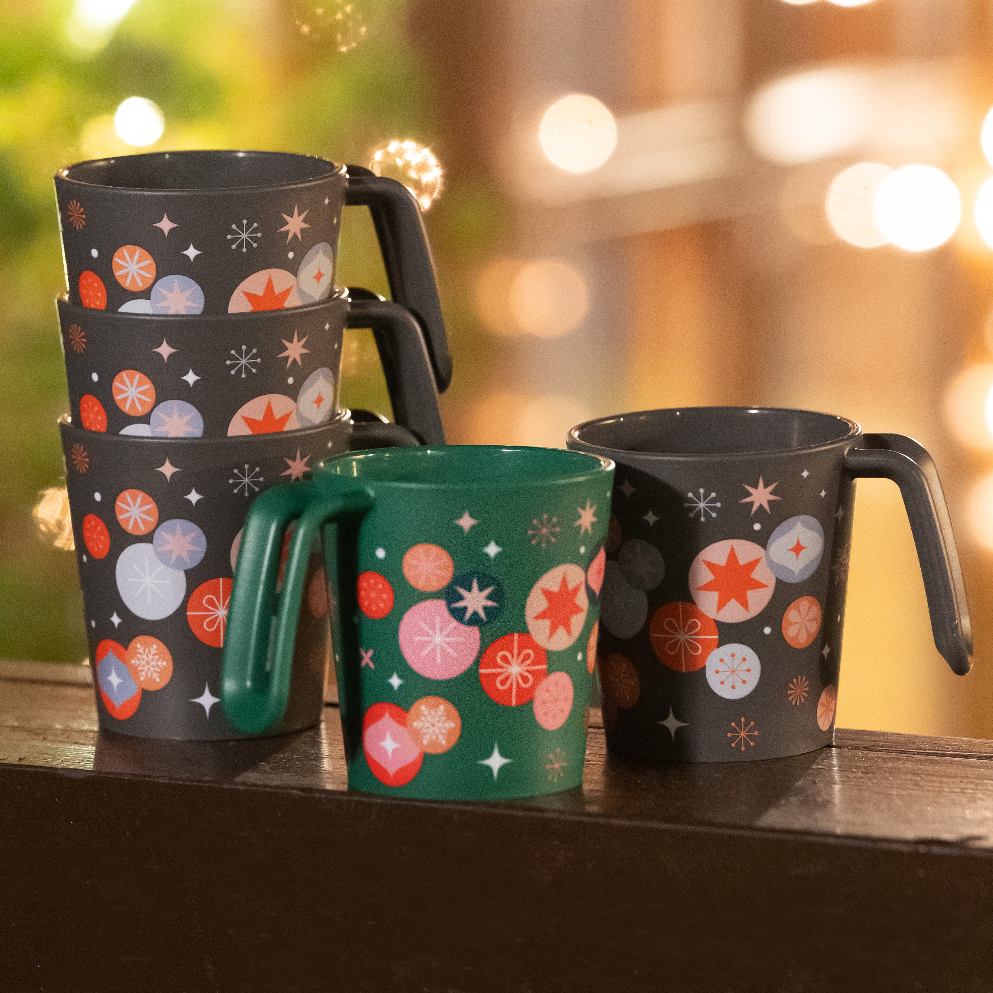 Henkeltasse MUKK FESTIVE POP 30er-Set