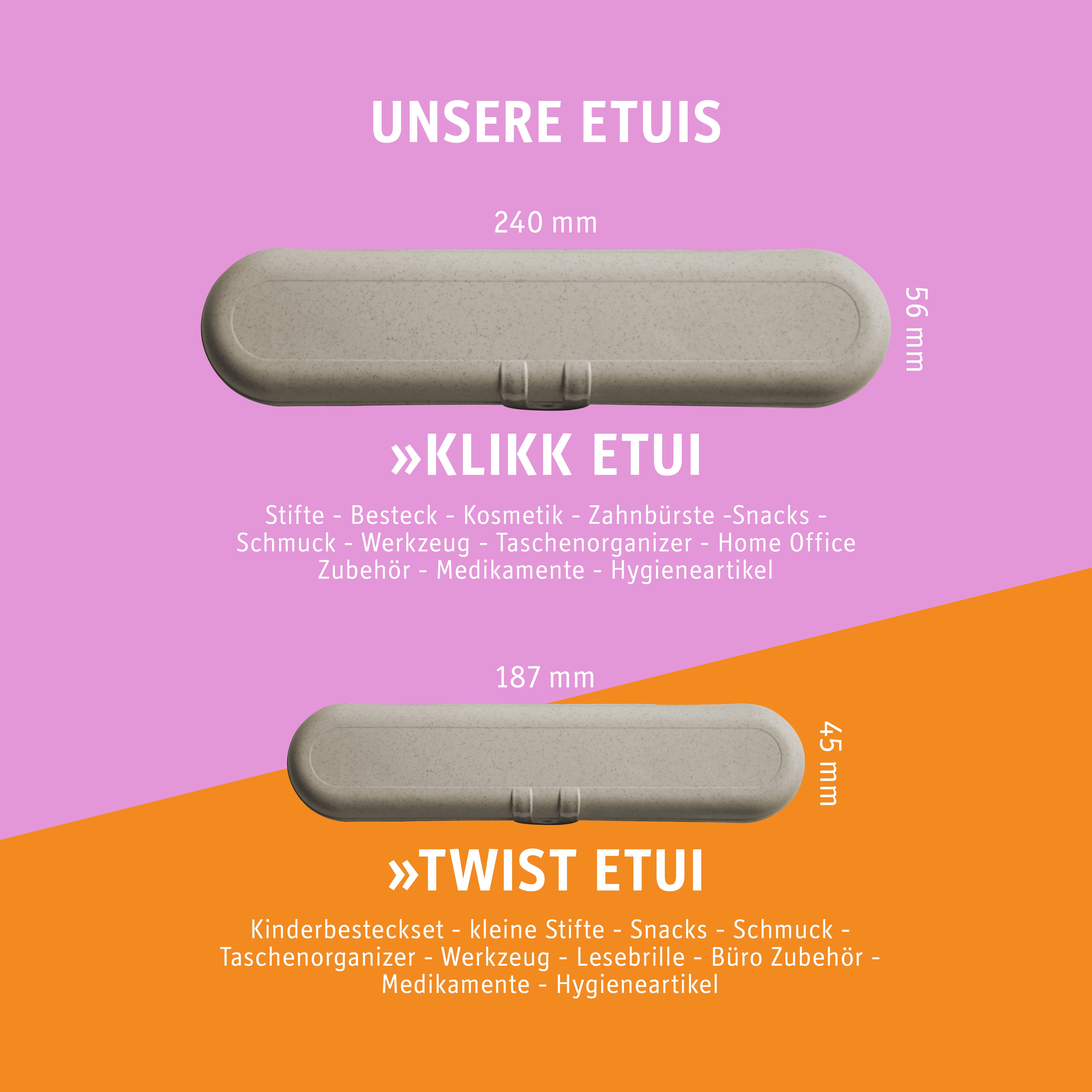 Cutlery case TWIST ETUI
