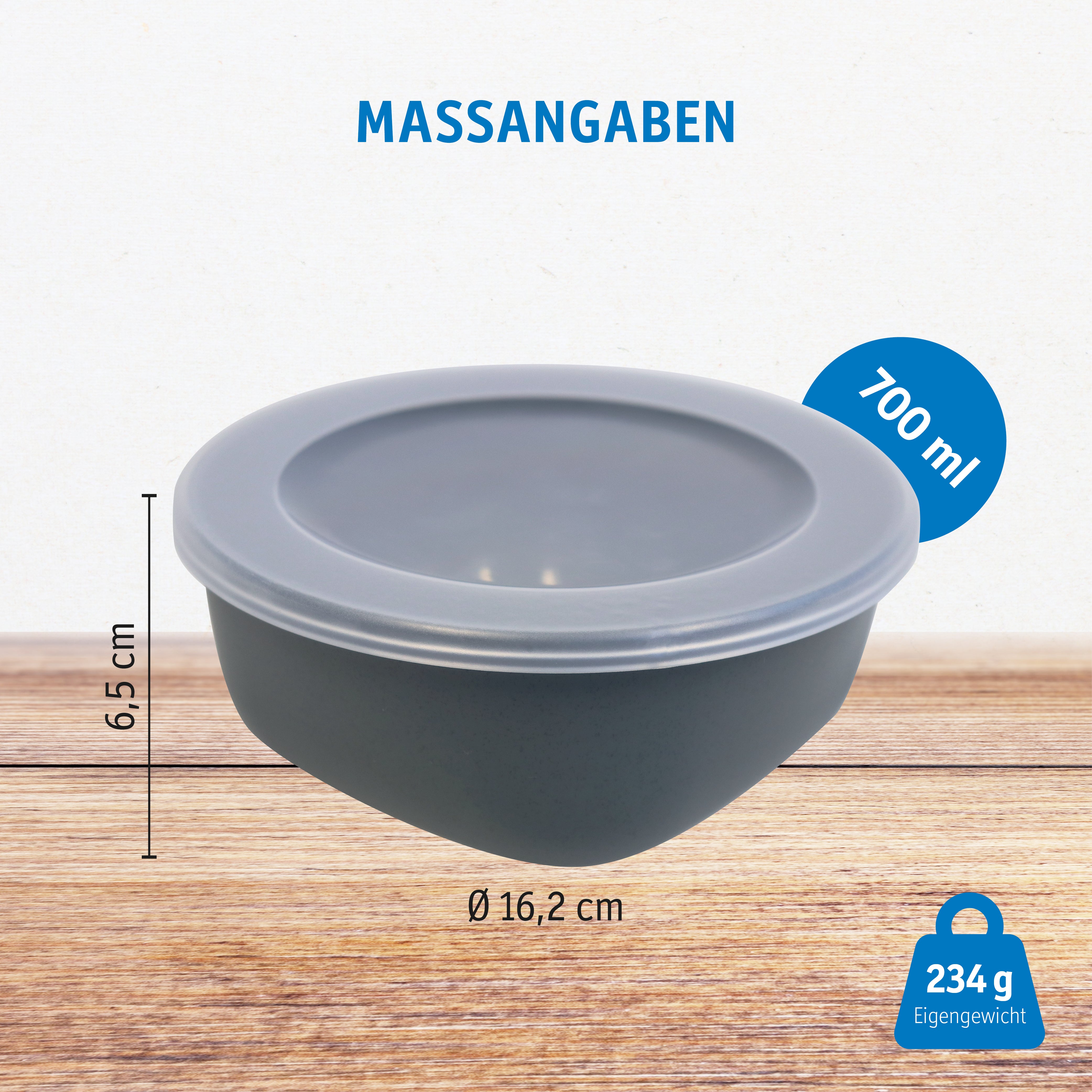 Box with transparent lid CONNECT BOX 0.7