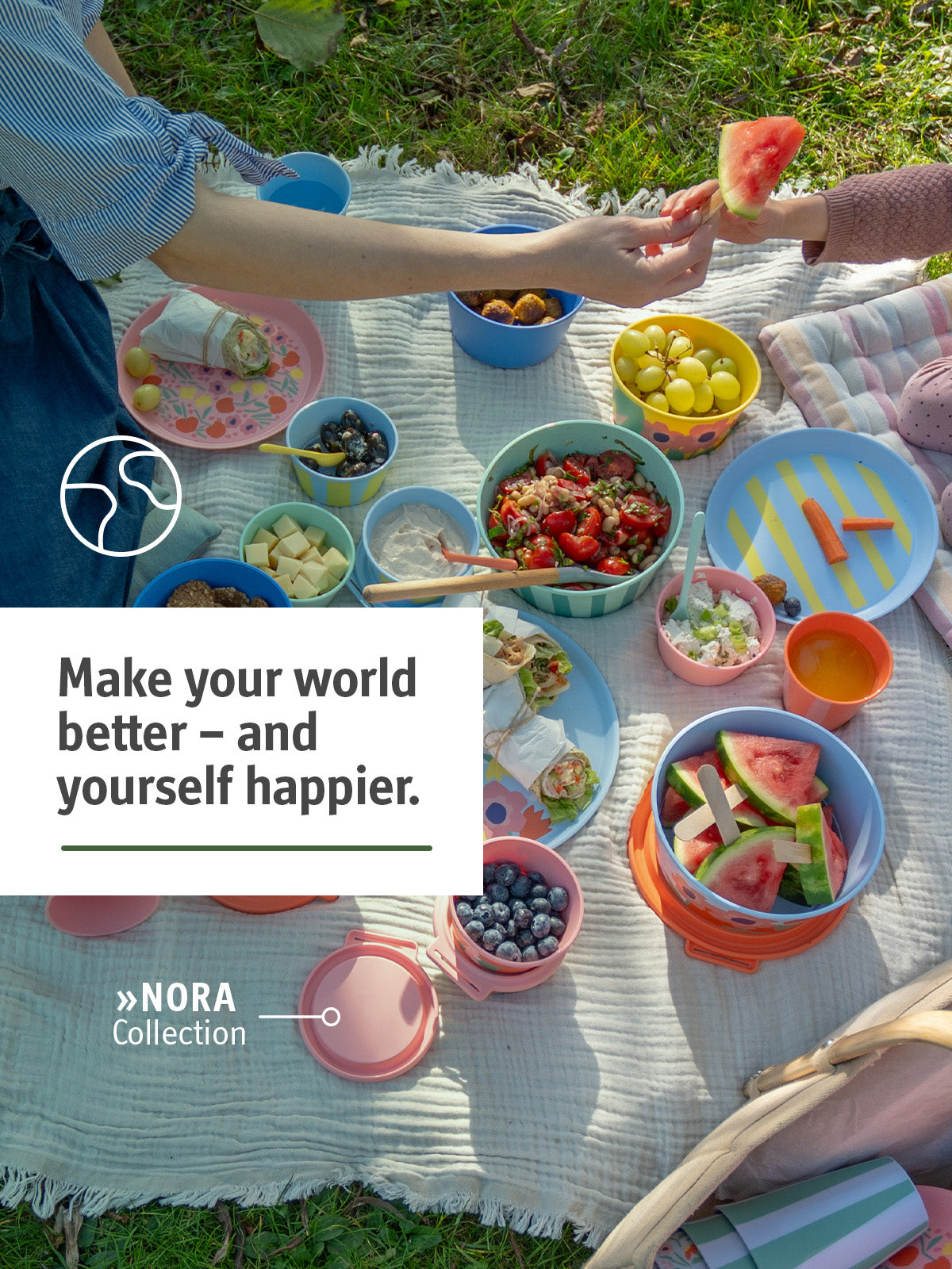 Make your world better and yourself happier with our products.
