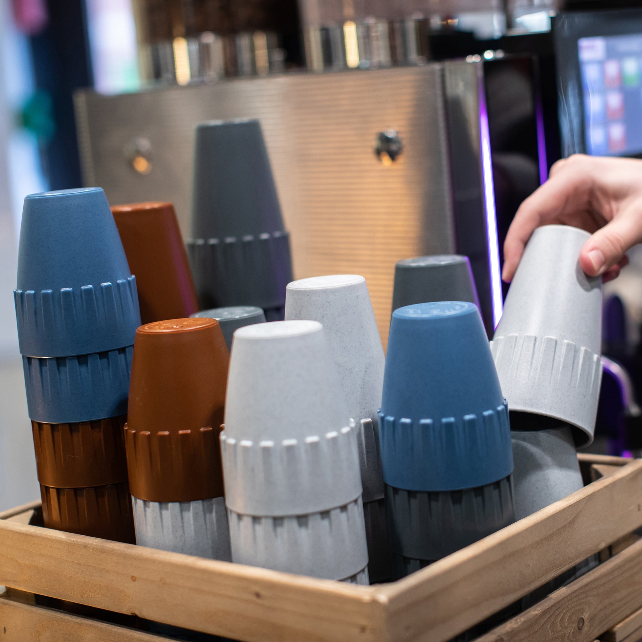 koziol Becher Cappuccino  CONNECT COFFEE 0,3