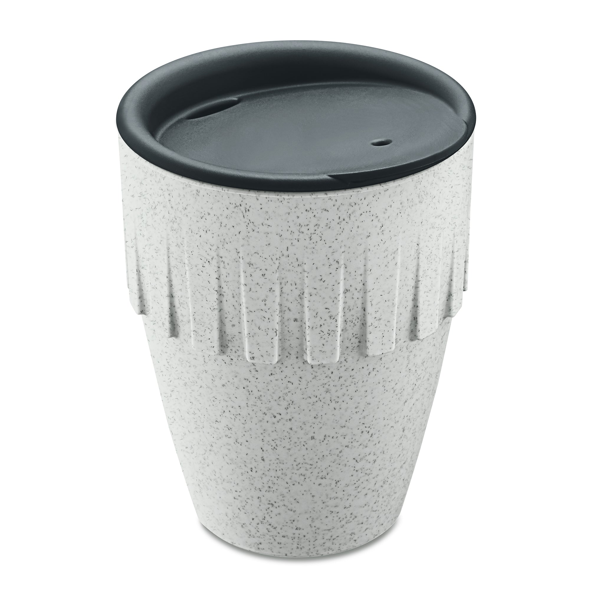 CONNECT ORGANIC Cappuccino-Becher 300ml – Bruchsicher, Leicht, Stapelbar, Aus Umweltfreundlichem Material