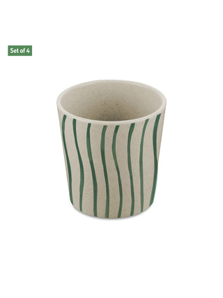 koziol Becher CONNECT CUP S MONSTERA STRIPES