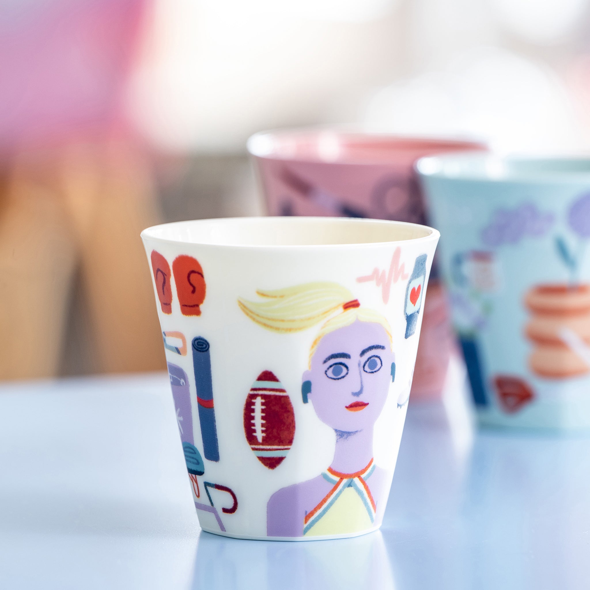 koziol Becher NORA CUP M SISTERS MOVE