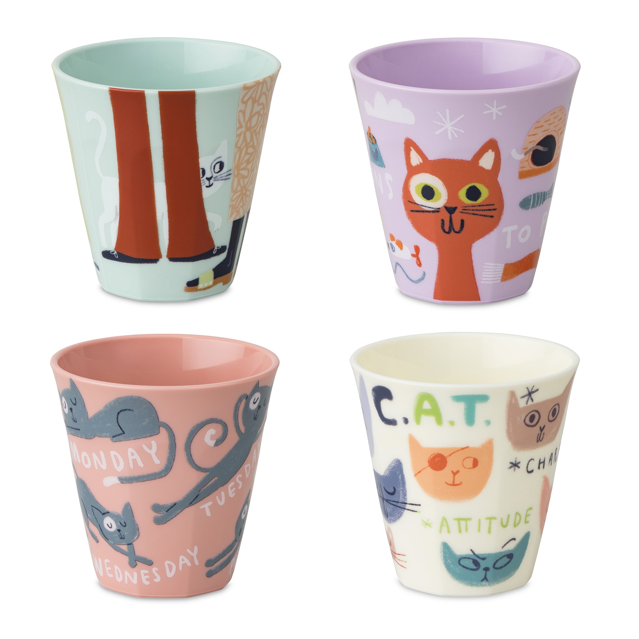 koziol Becher-Set NORA CUP M PURRS
