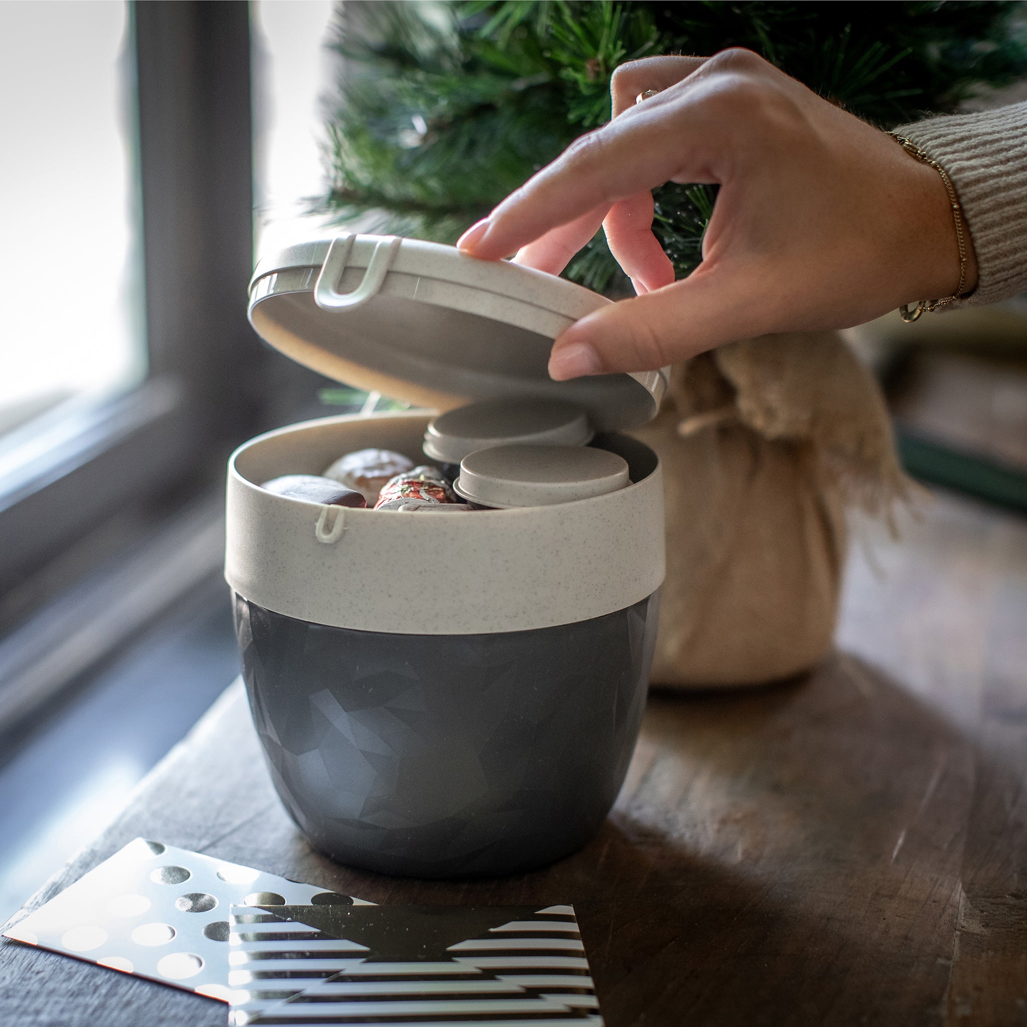 koziol Bentobox mit 1 Dose BENTOBOX L