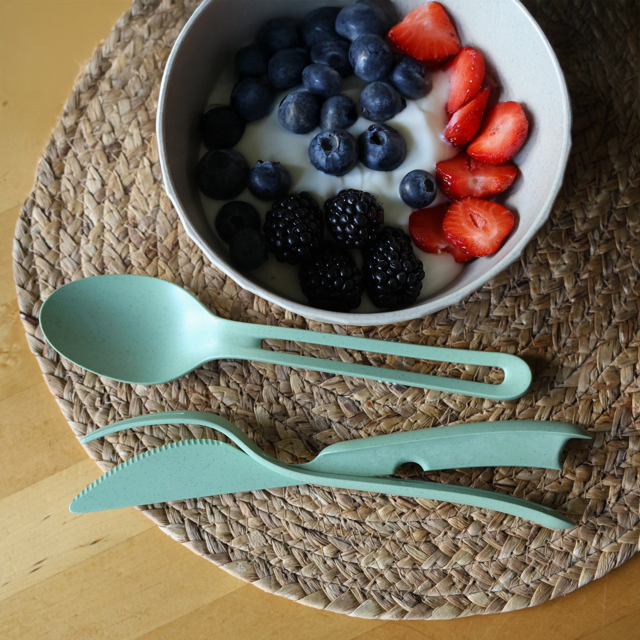 koziol Besteck-Set 3-teilig KLIKK