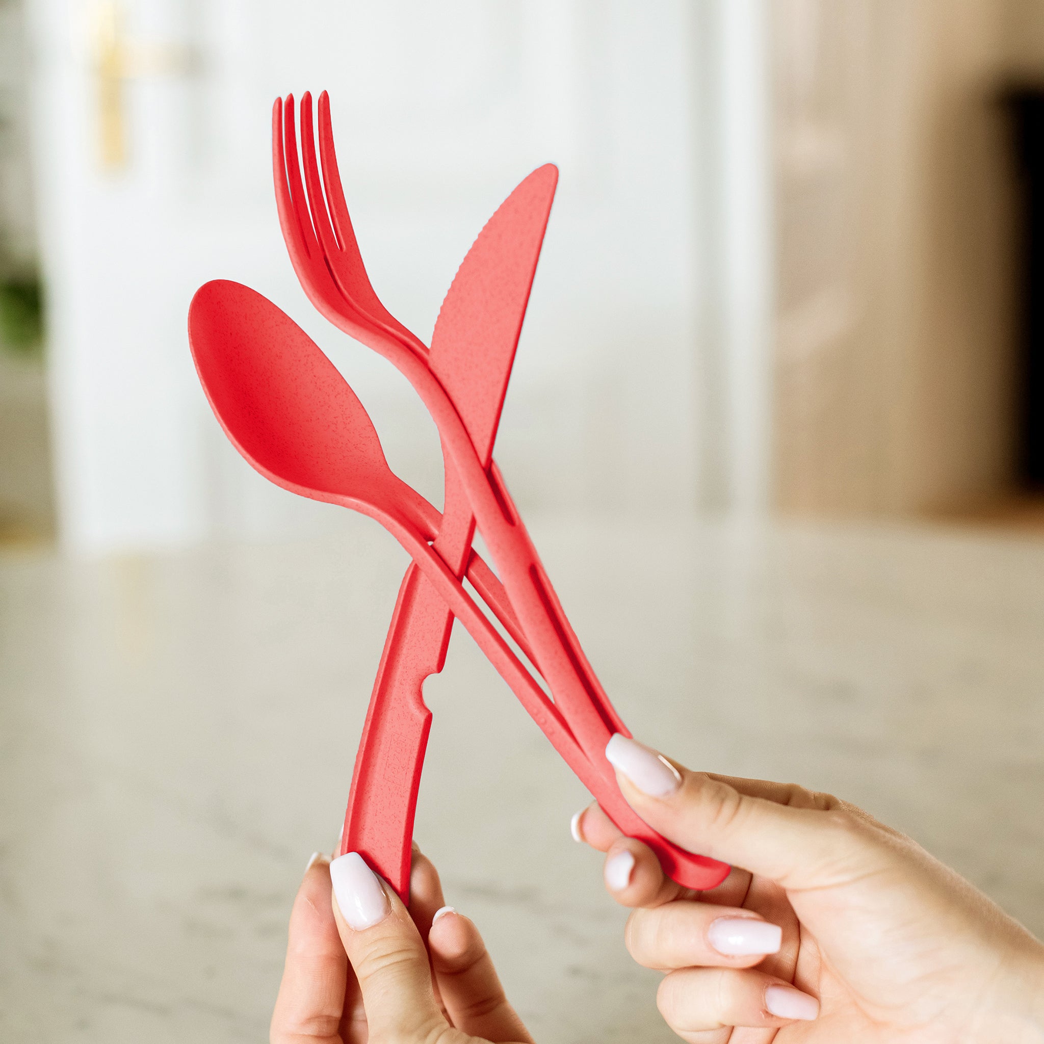 koziol Besteck-Set 3-teilig KLIKK