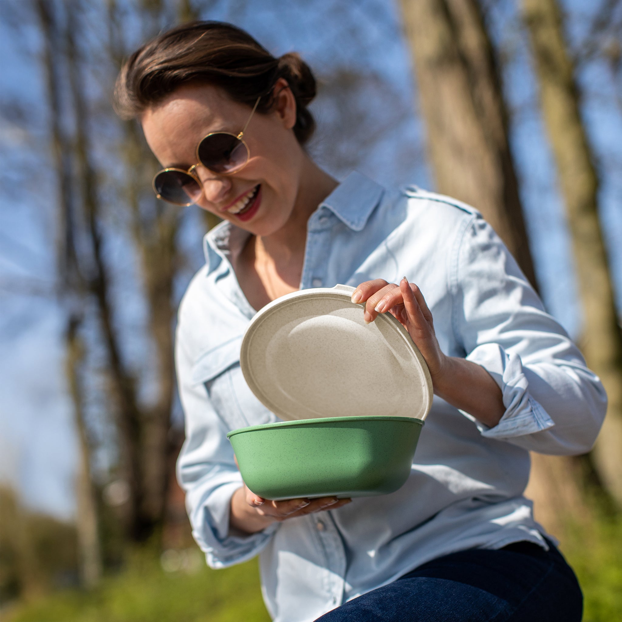 koziol Box mit Deckel CONNECT BOX 1,3