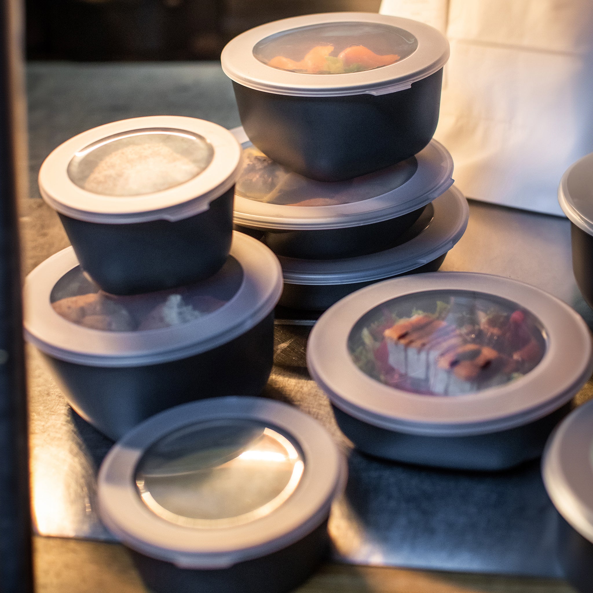 koziol Box mit transparentem Deckel  CONNECT BOX 4