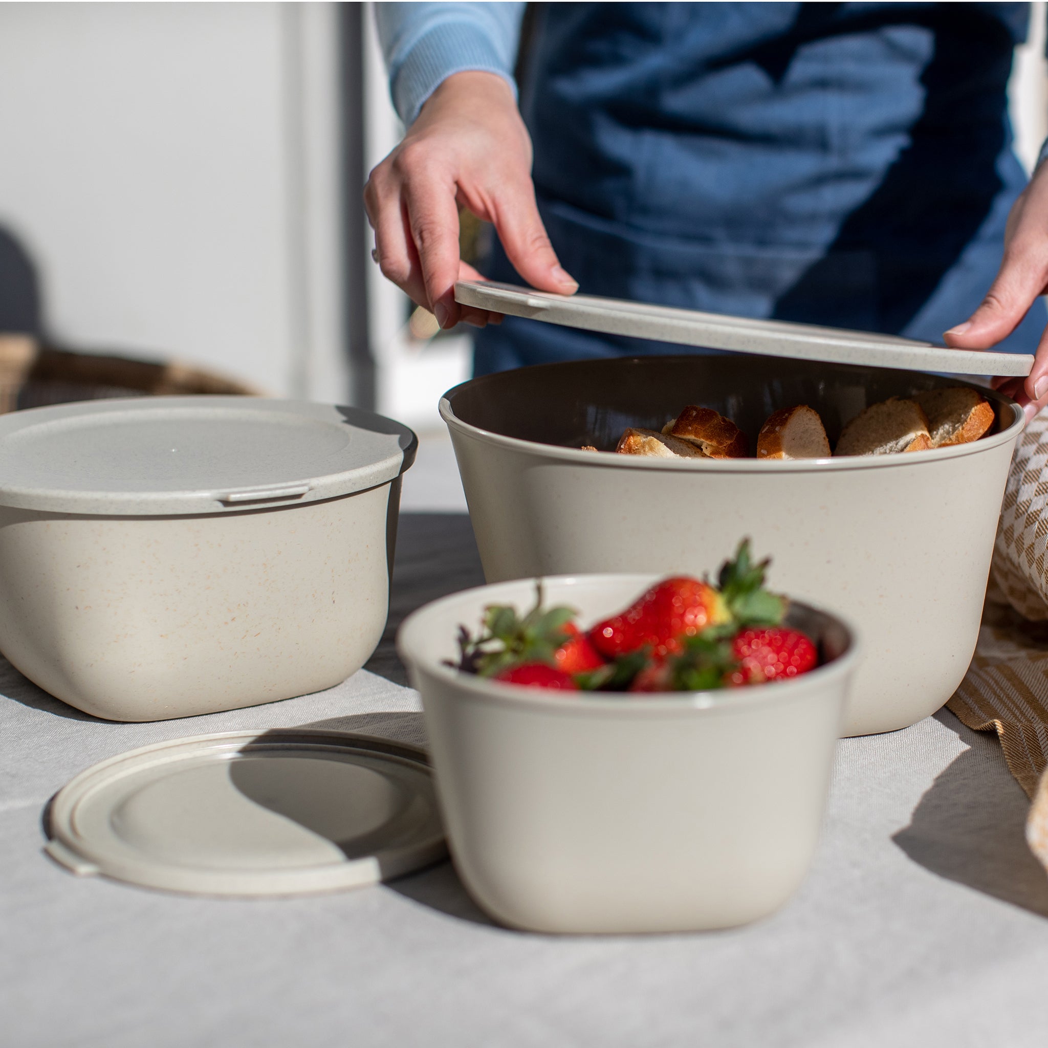 koziol Box Set mit Deckel CONNECT BOX SET STOCKHOLM