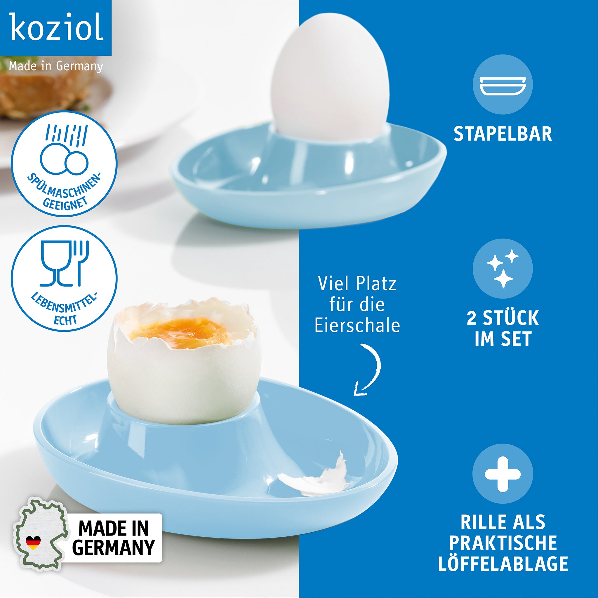 koziol Eierbecher COLUMBUS