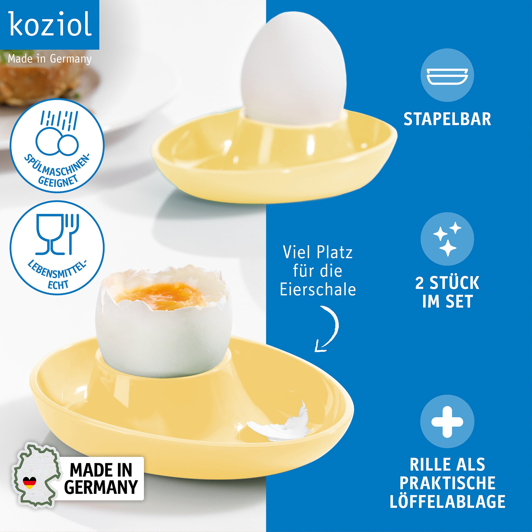 koziol Eierbecher COLUMBUS