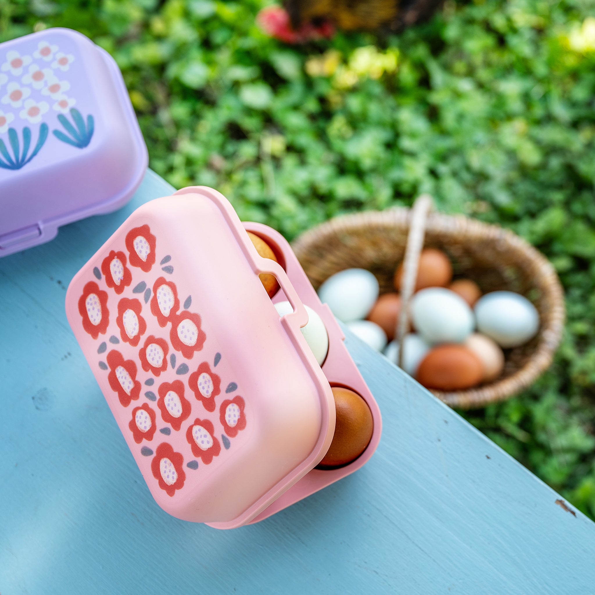 koziol Eierbox EGGS TO GO MINI BLOOMIES ANEMONE