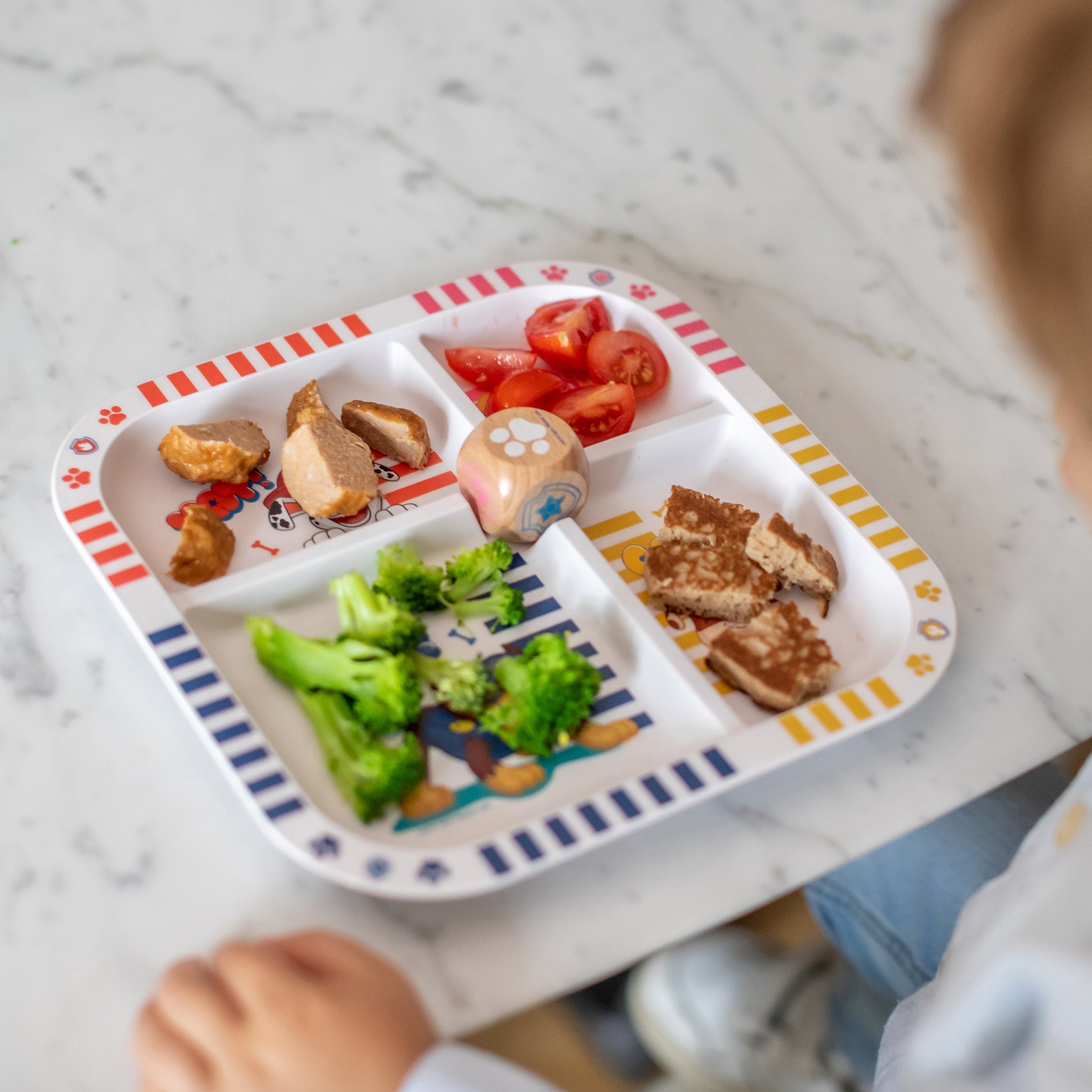 koziol Esslernteller + Würfel EASY EATER PAW PATROL