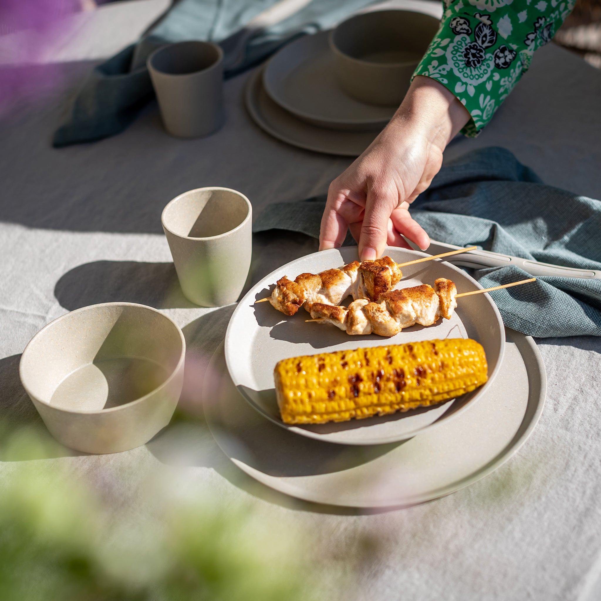 koziol Geschirrset 10-teilig CONNECT SET HELSINKI