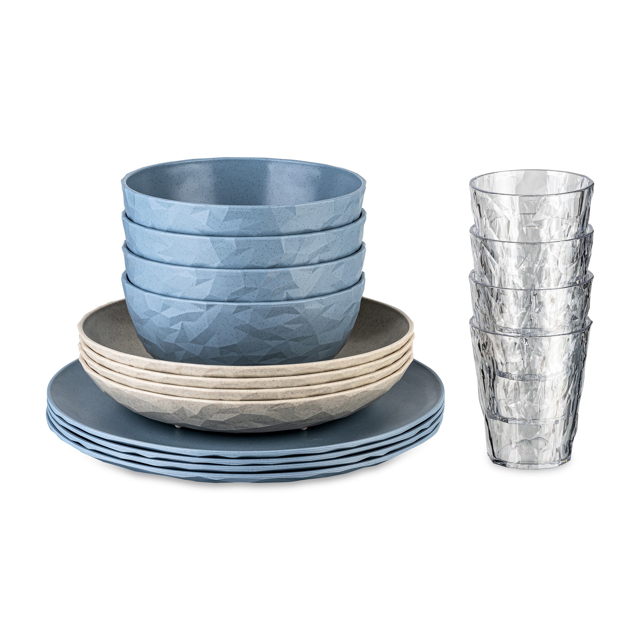 koziol Geschirrset 16-teilig CLUB SET GÖTEBORG