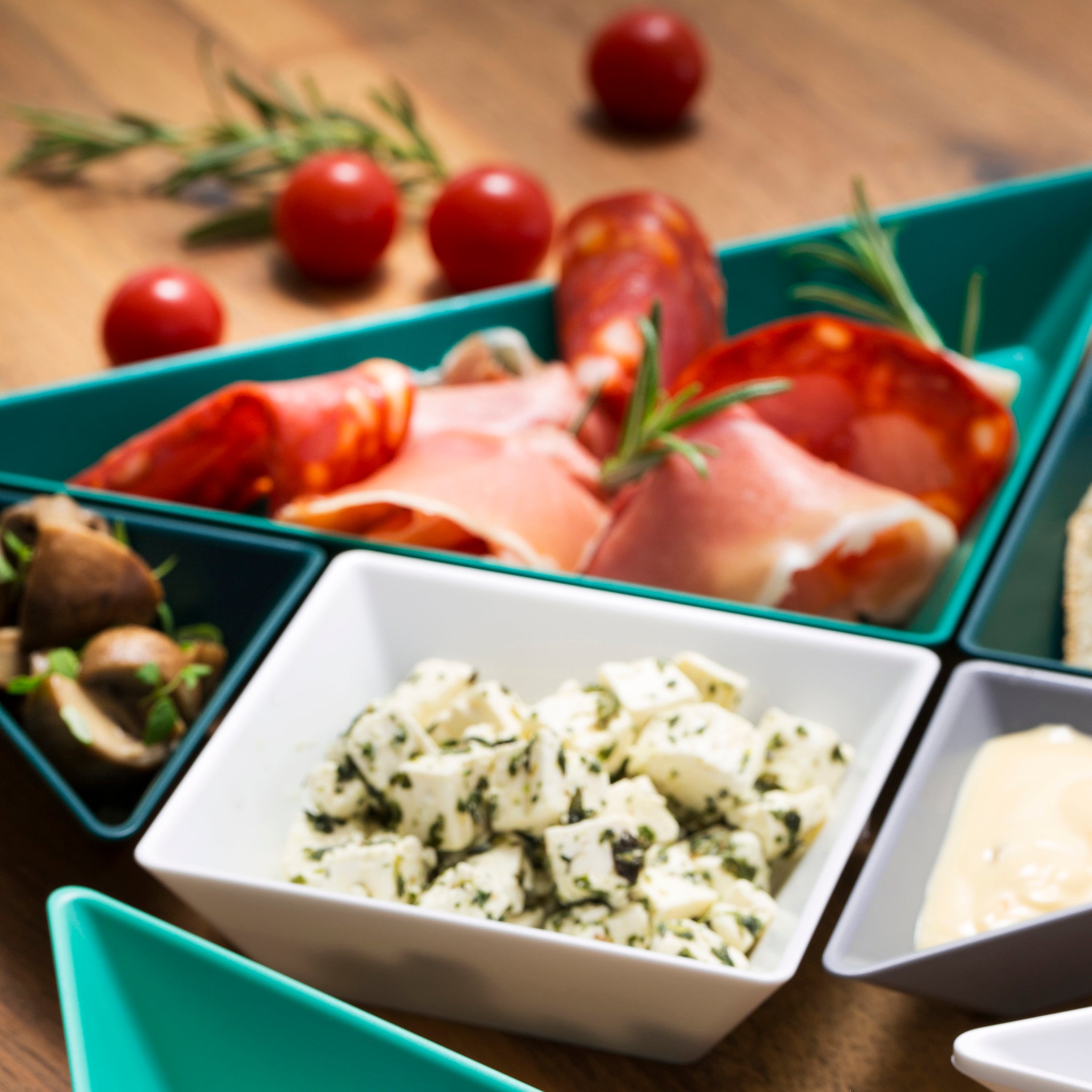 koziol Gourmet Set TANGRAM READY