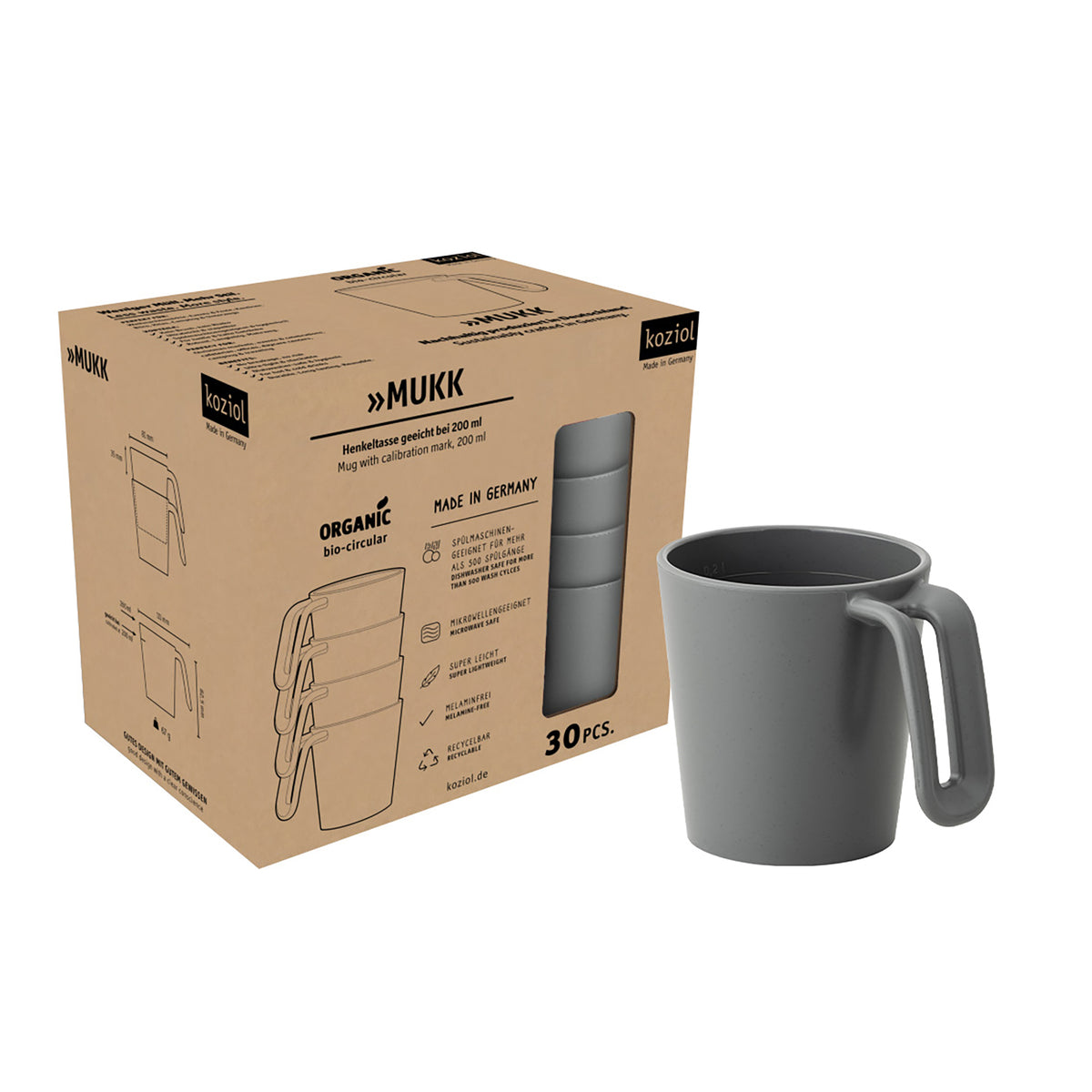 koziol Henkeltasse 200 ml MUKK