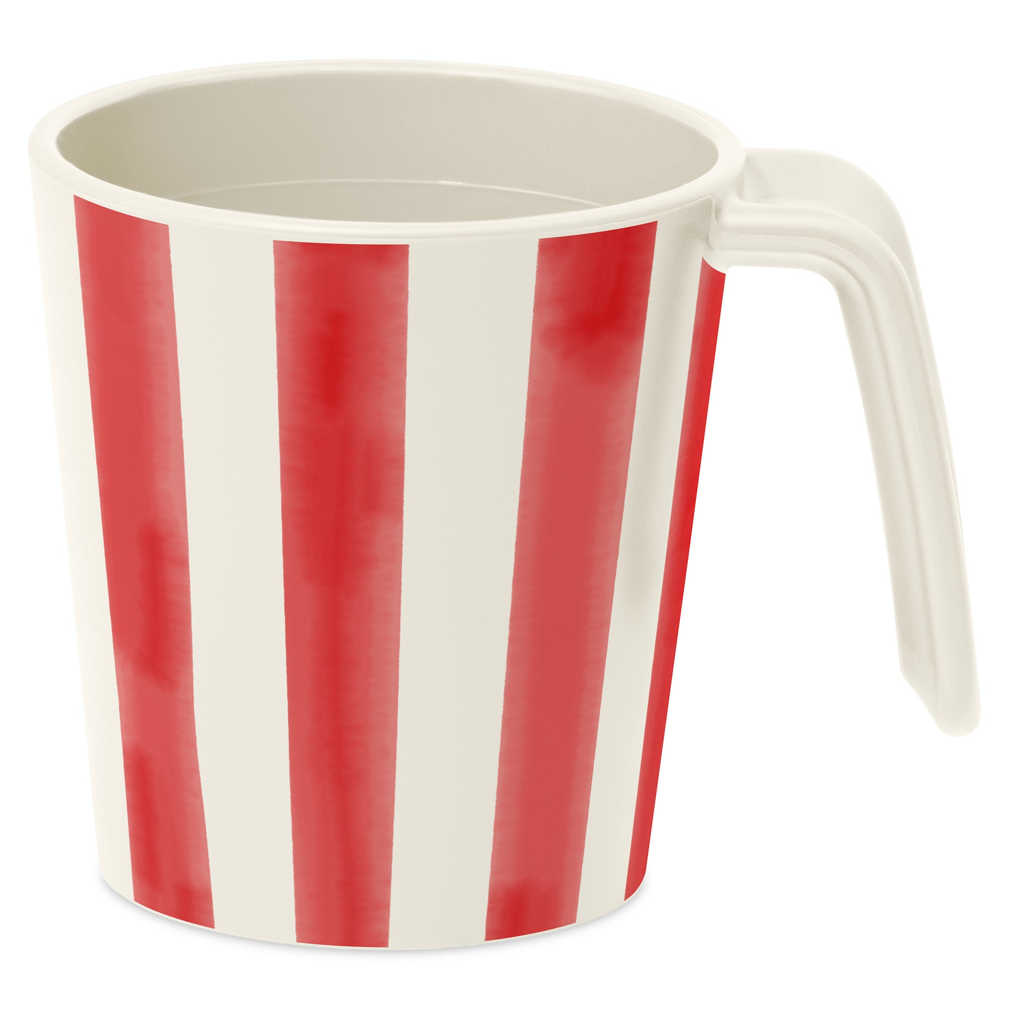 koziol Henkeltasse MUKK STRIPES RED